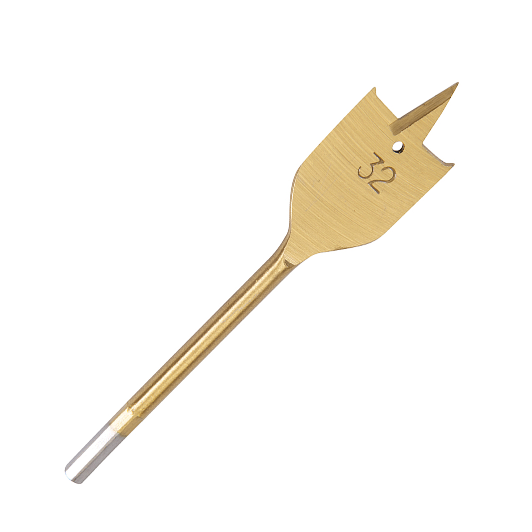Flat Spade 32mm Titanium-gold Wood Drill Bits Timber Boring Hole Cutter Borer
