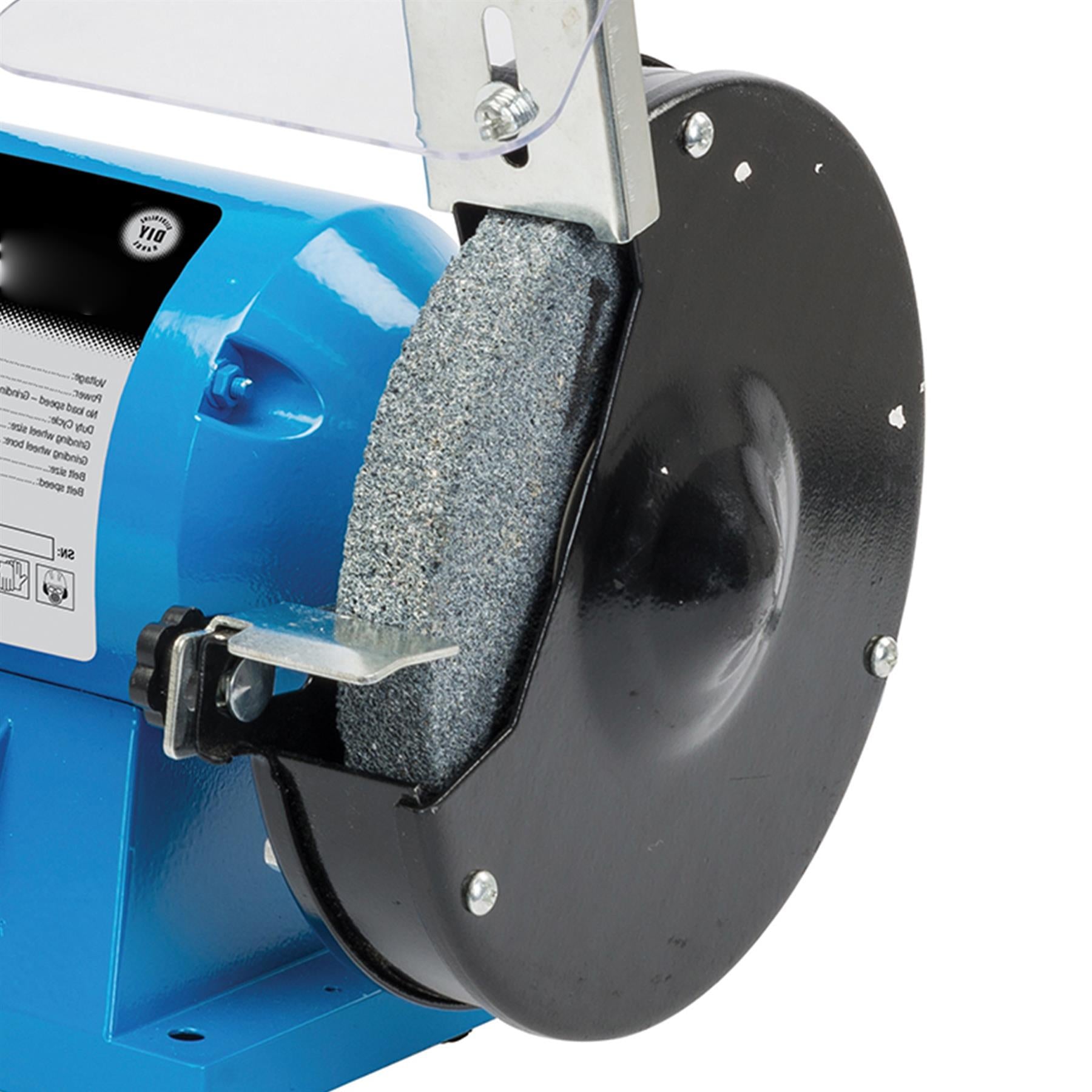 240W Bench Grinder & Belt Sander Combination Grinding Sanding Workshop