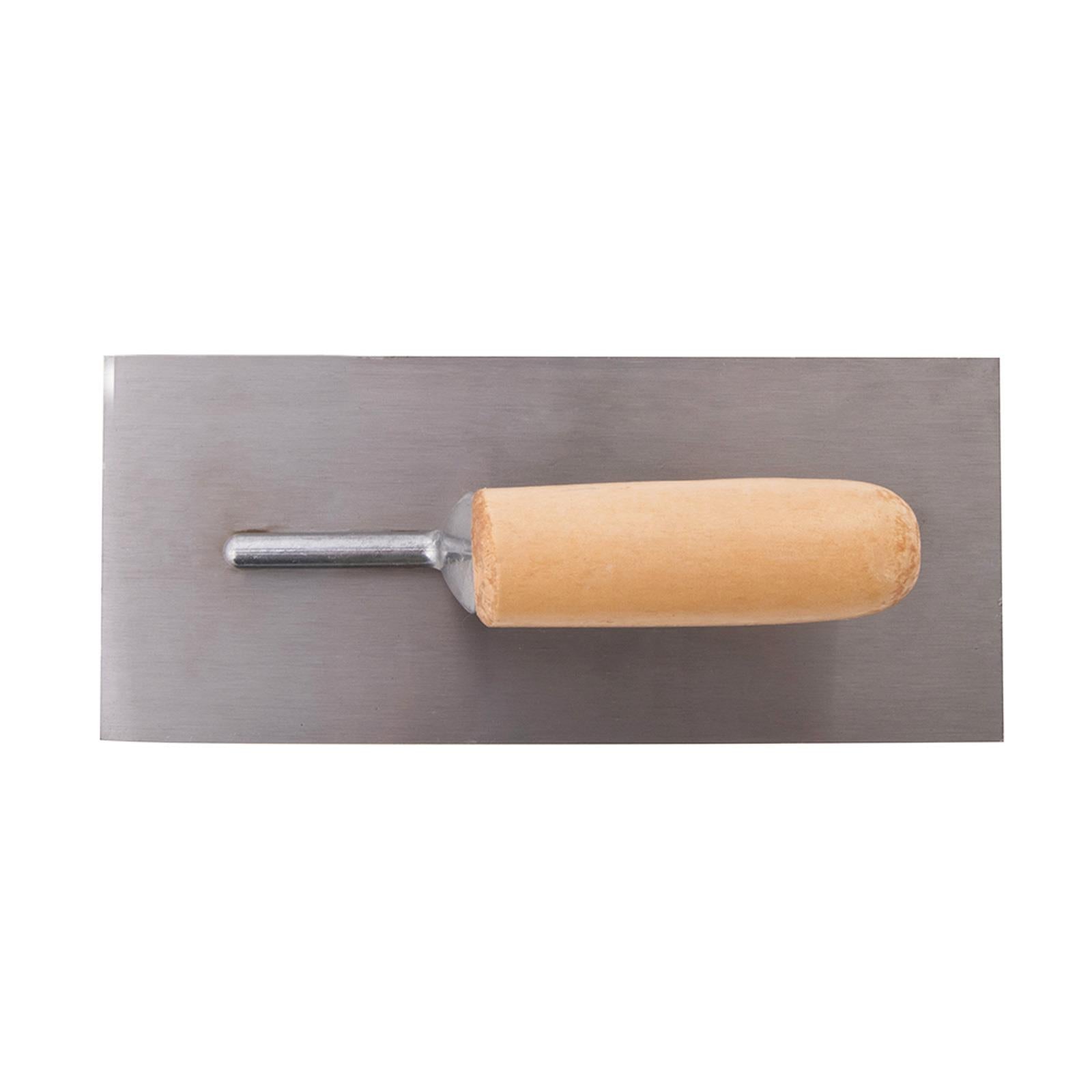 Plastering Trowel 280mm Carbon Steel Blade Finishing Flexible 8-rivet fixing