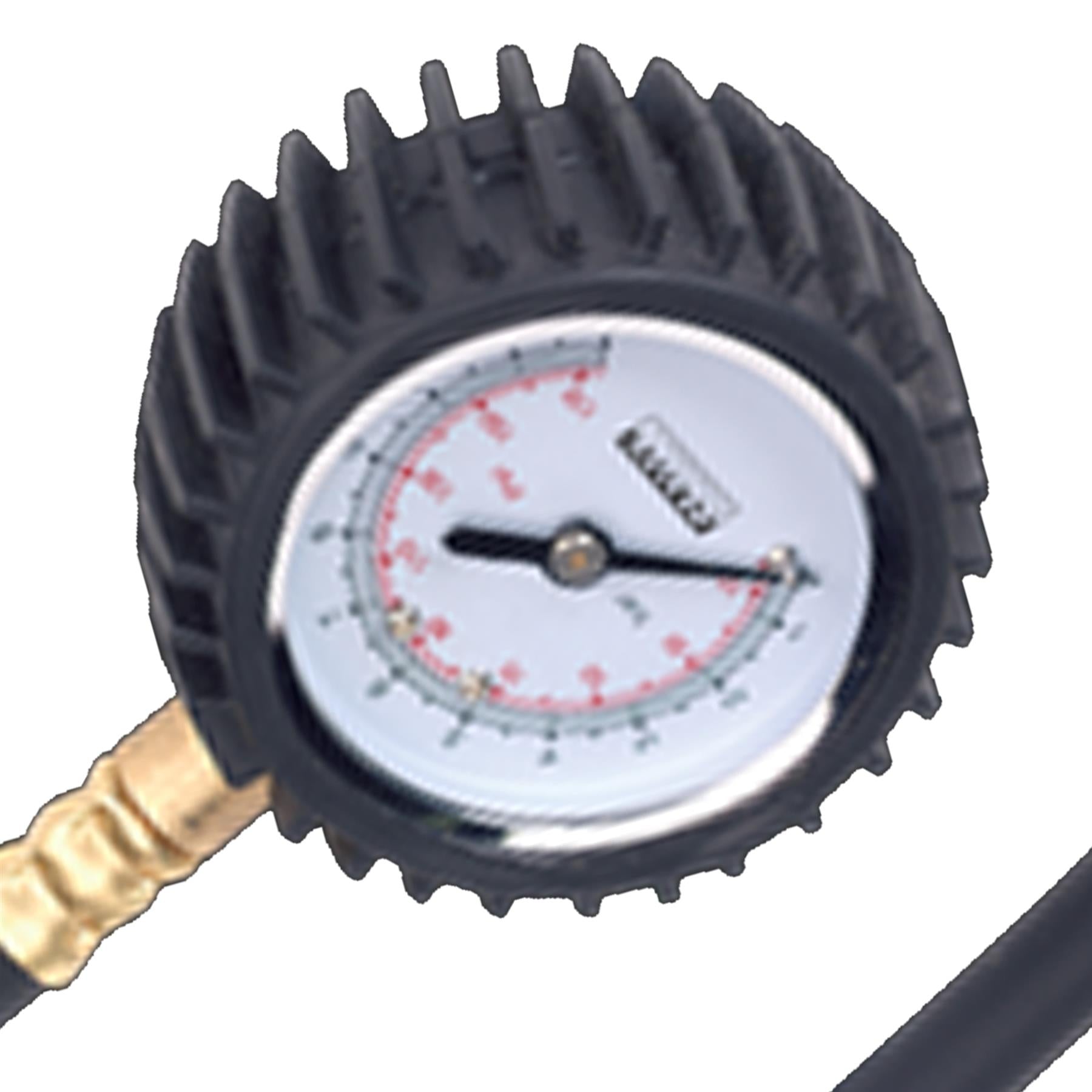 Sealey Tyre Pressure Gauge with Clip-On Chuck 0-7bar(0-100psi)