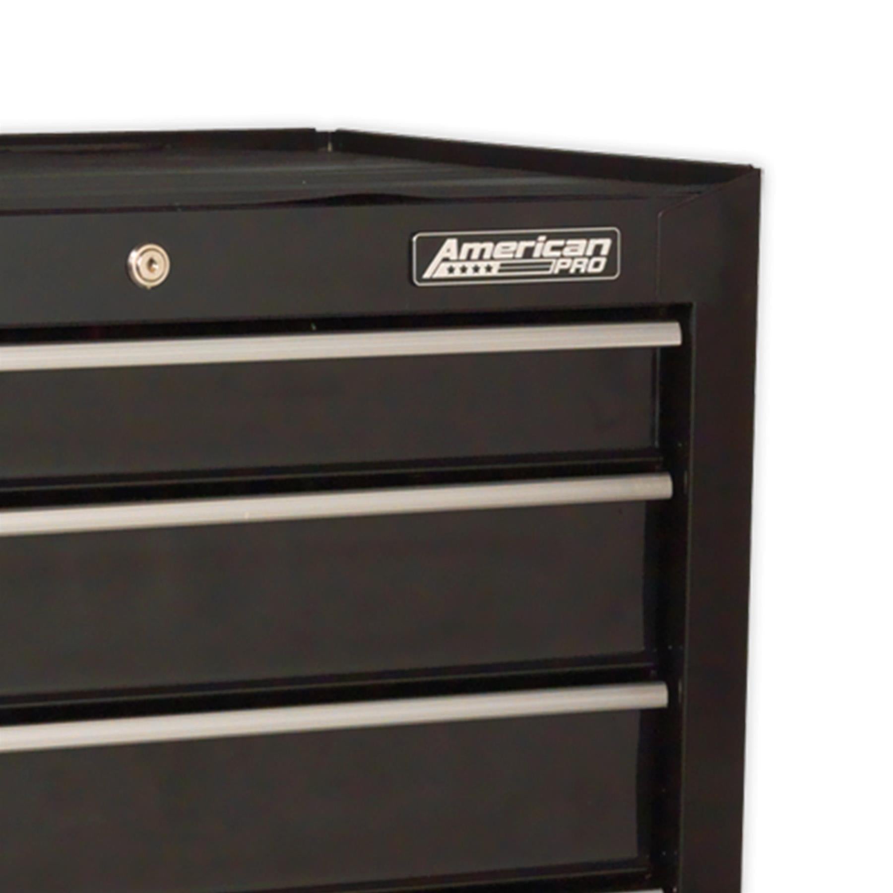 Sealey Rollcab 6 Drawer with Ball-Bearing Slides - Black
