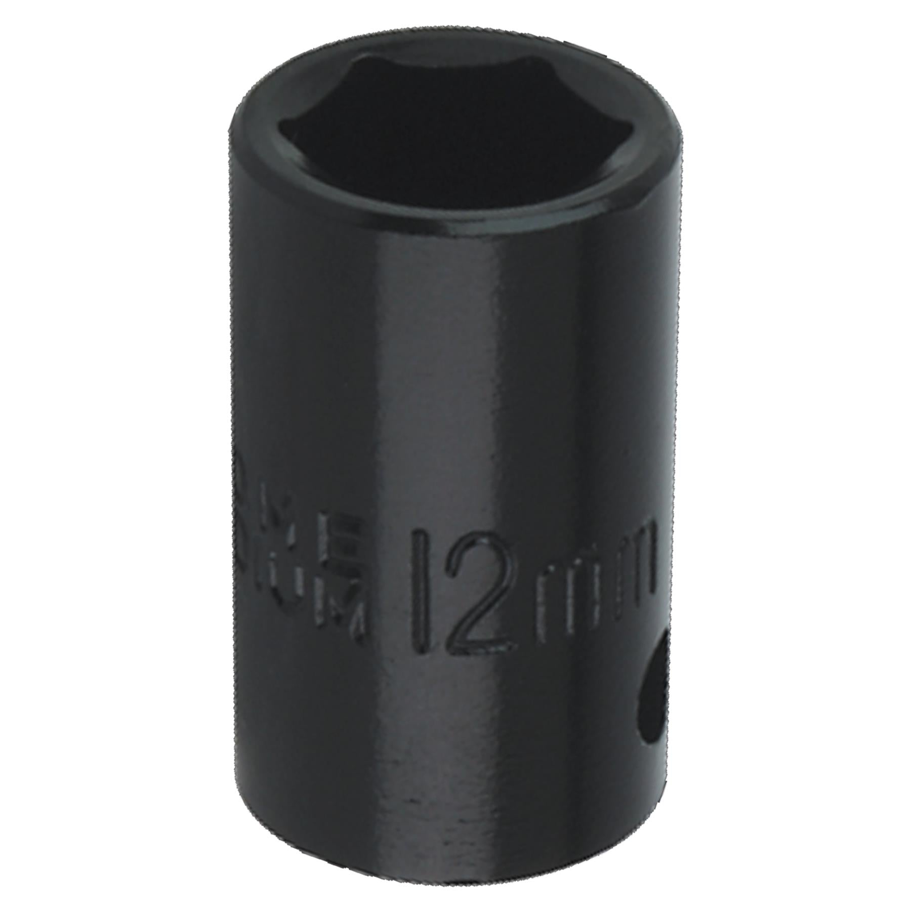 Sealey Impact Socket 12mm 3/8"Sq Drive Chrome Vanadium