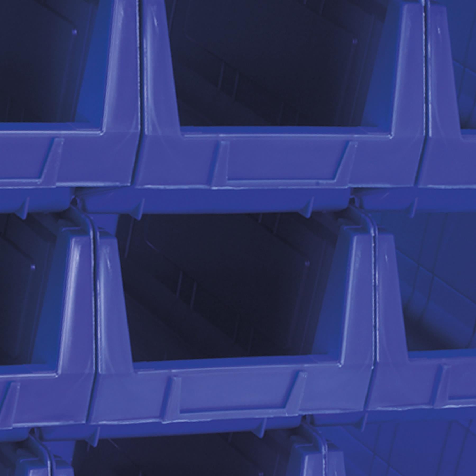 Sealey Plastic Storage Bin 210 x 355 x 165mm - Blue Pack of 12