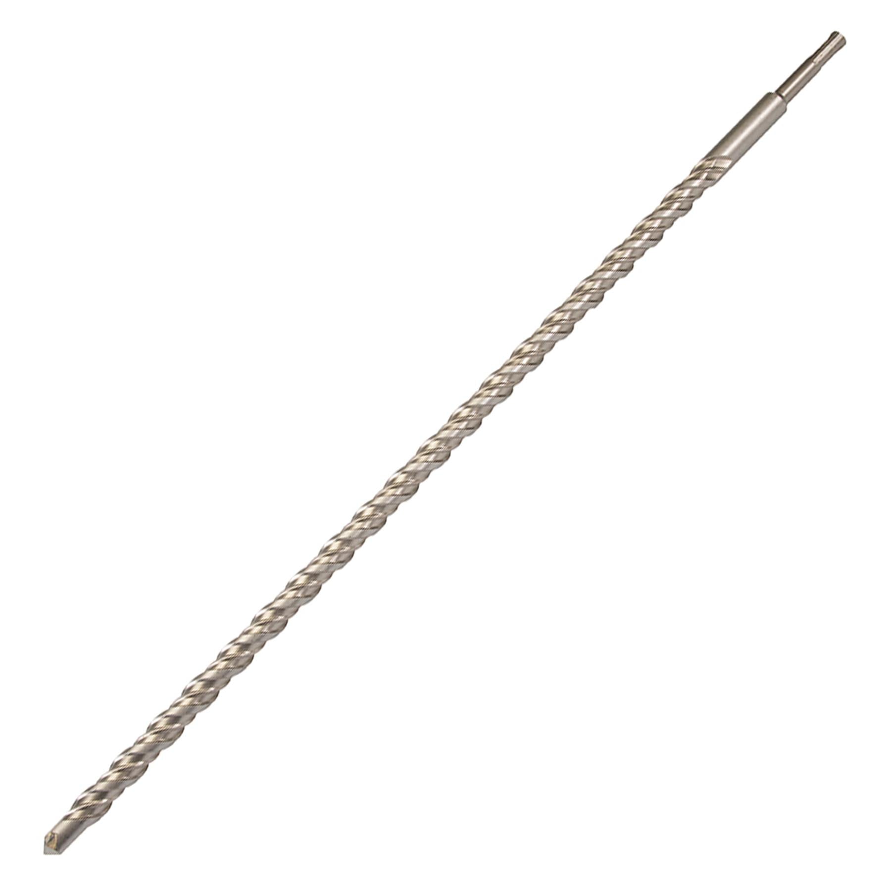 SDS+ PLUS MASONRY DRILL BIT 18 x 600mm, TUNGSTEN CARBIDE TIP, FOR STONE CONCRETE BRICK