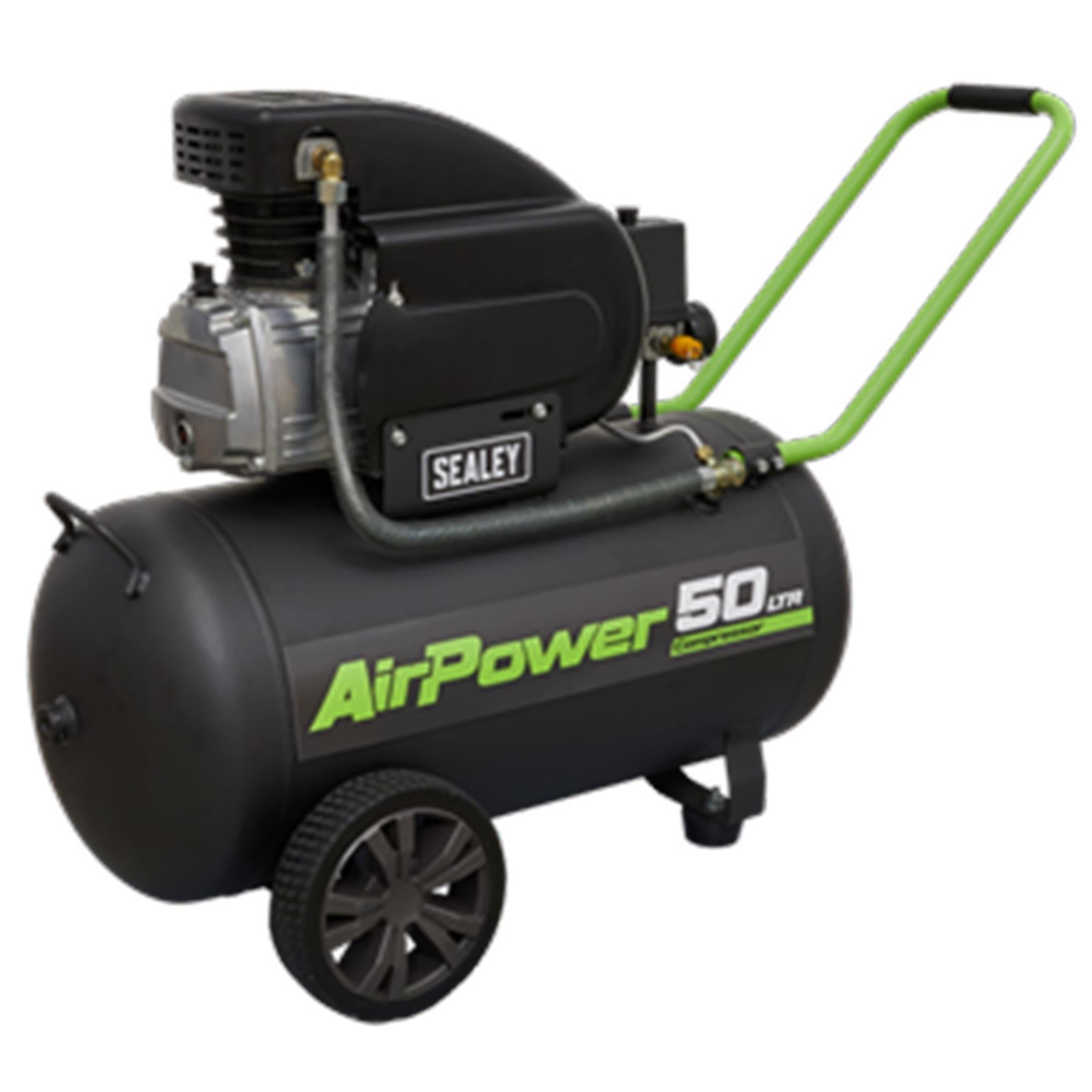 Sealey SAC5020E Compressor 50L Direct Drive 2hp 116psi (8bar) 230V