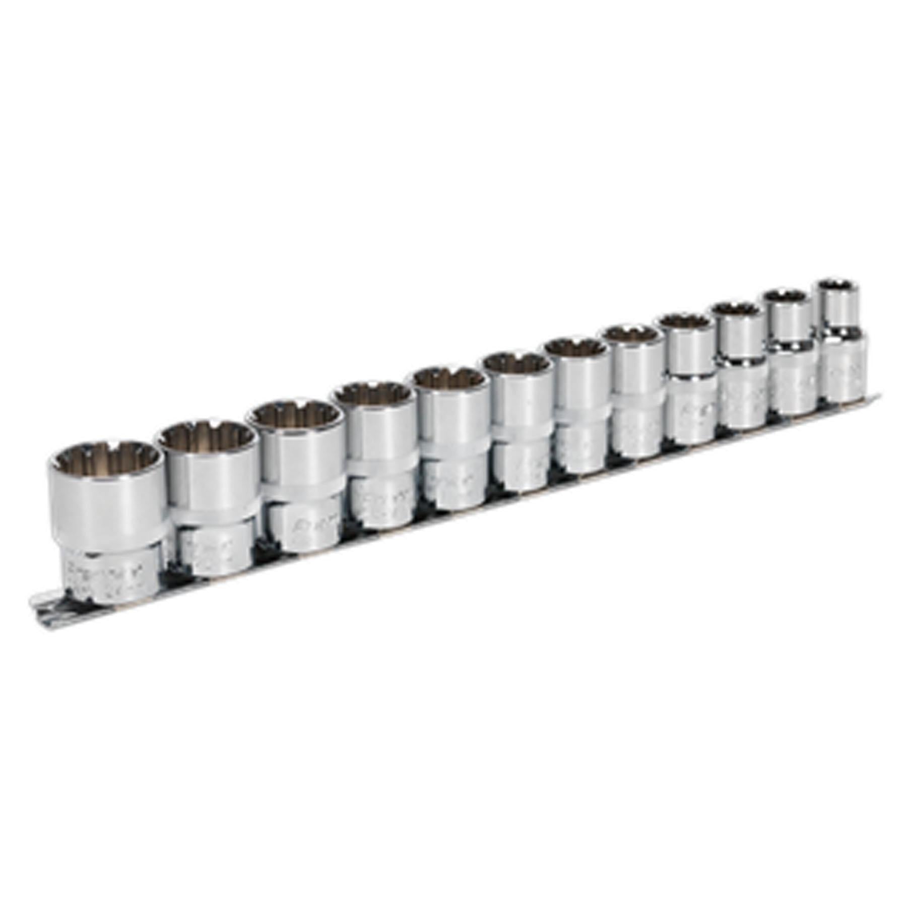Sealey Socket Set 12pc 1/2"Sq Drive
