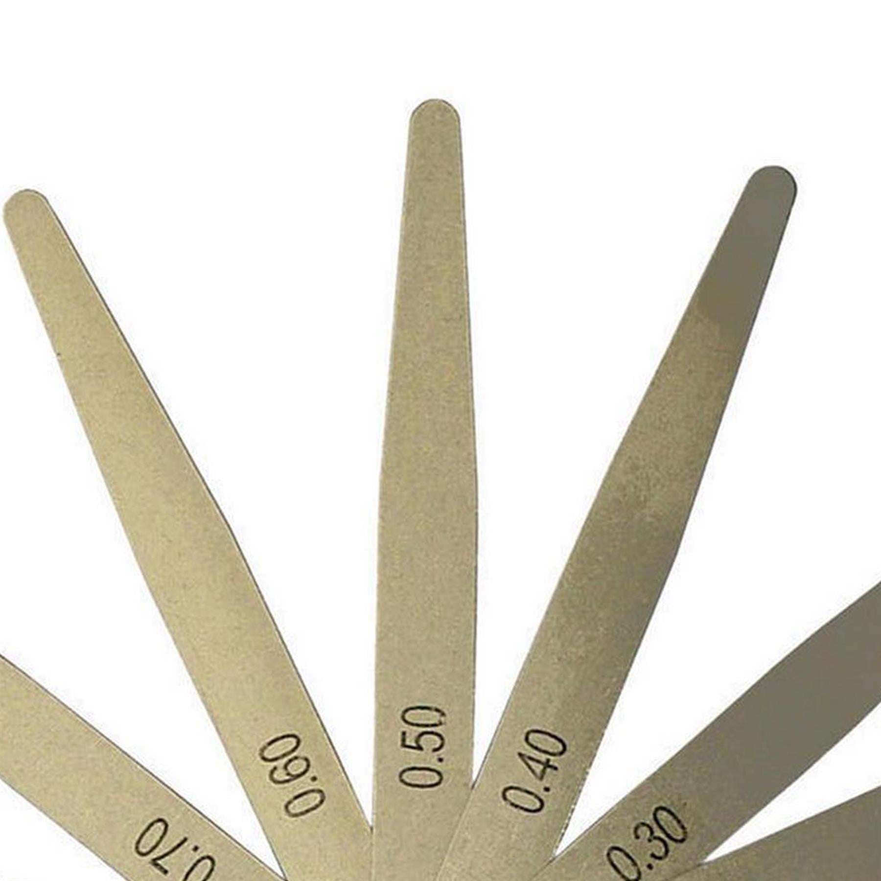 Metric Steel 13 Blade Feeler Gauge