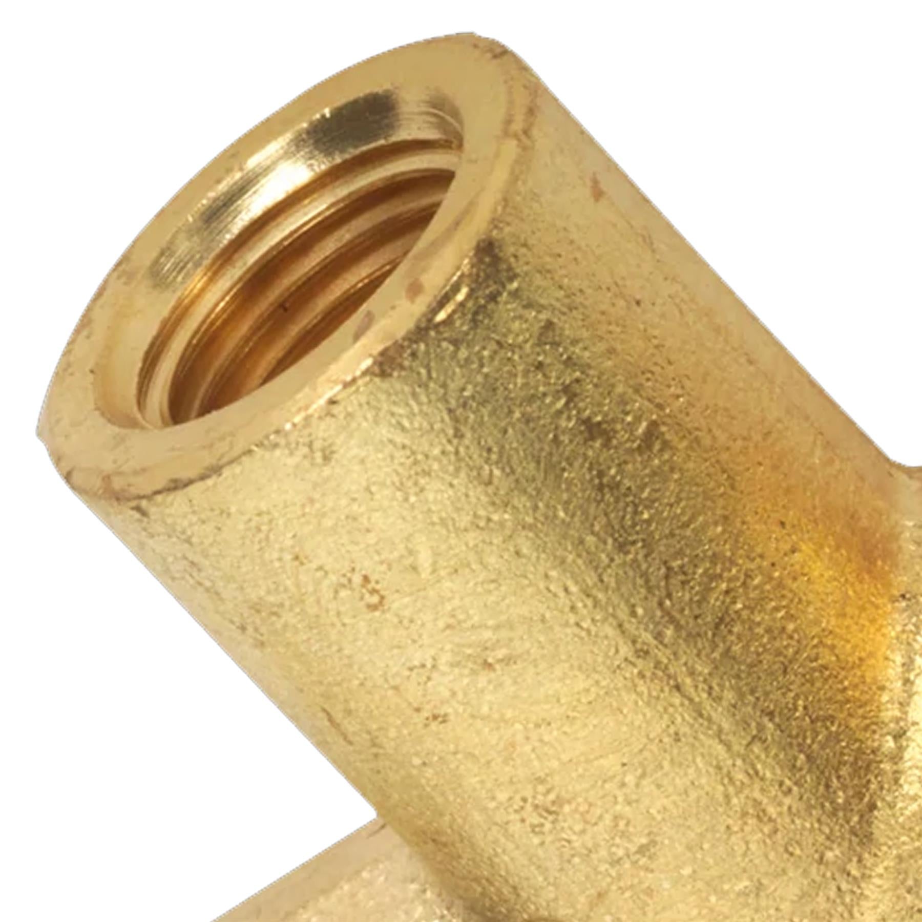 Sealey Brake Tube Connector M10 x 1mm 3-Way Ø3/16"