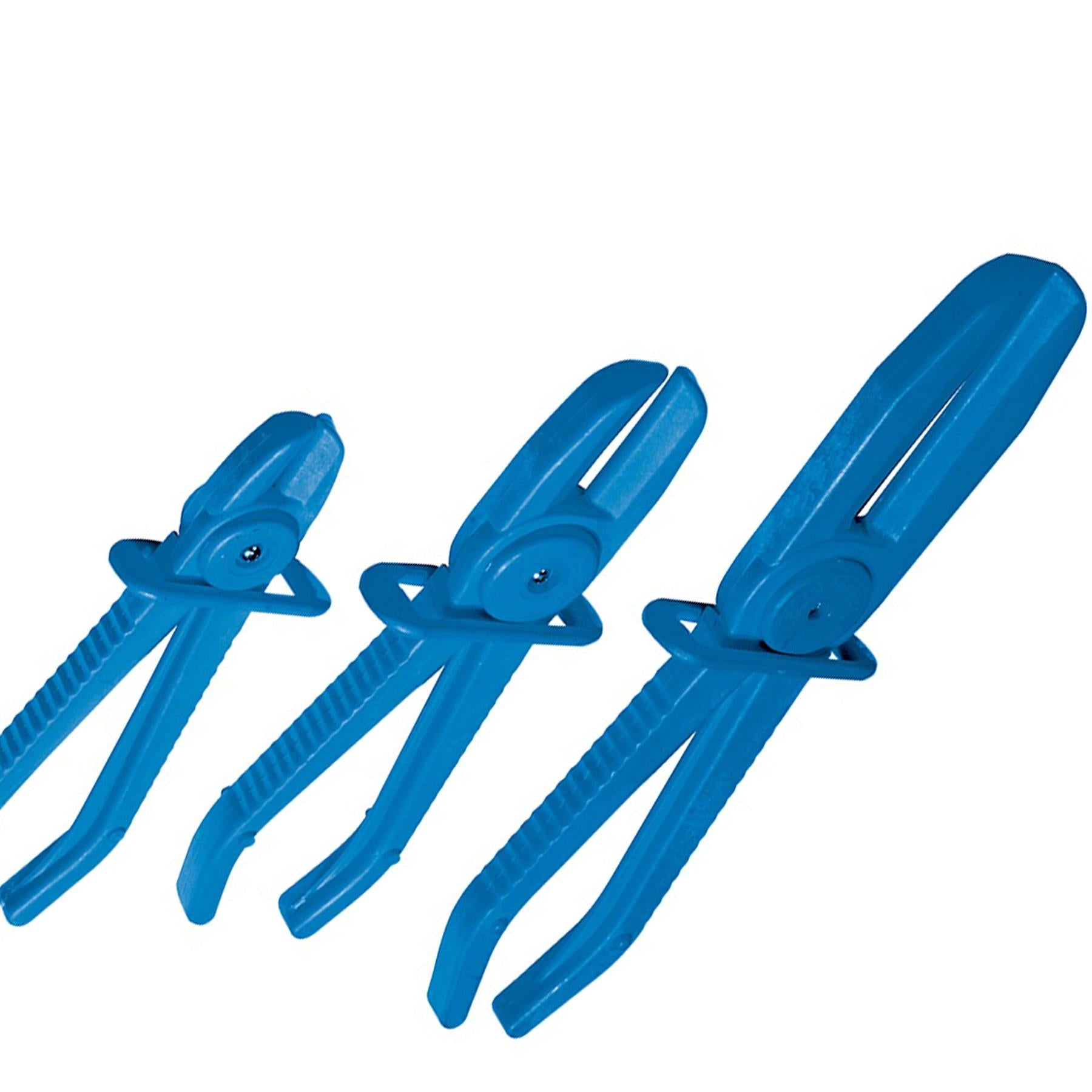 Professional 3Pc Flexible Hands Free Hose / Pipe Clamp Plier Set Brake Radiator