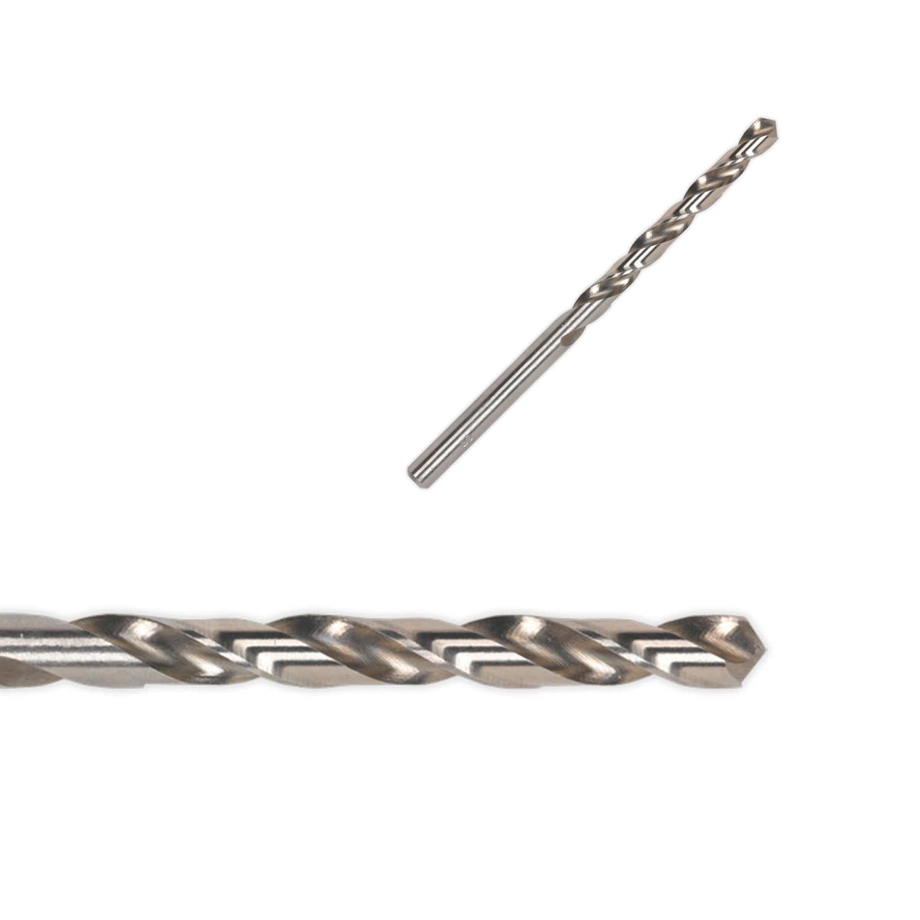 HSS Fully Ground Drill Bit 1.5mm Pack of 10. Sealey