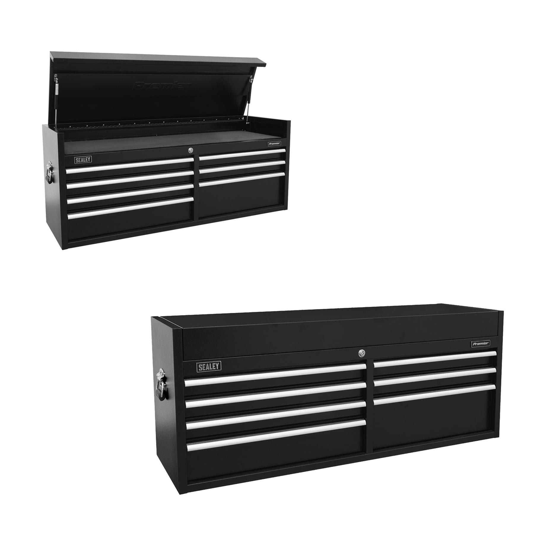 Sealey Topchest 7 Drawer 1415mm Heavy-Duty Black