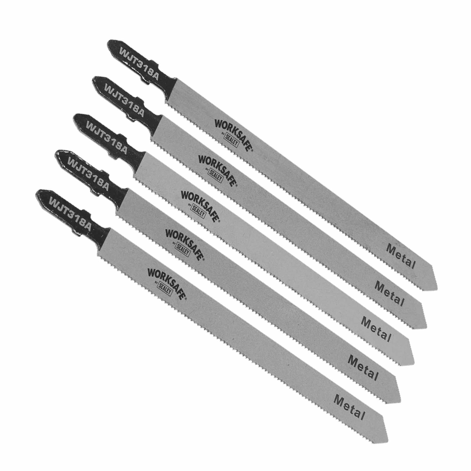 Jigsaw Blade 105mm 21tpi - Pack of 5. WJT318A. Sealey