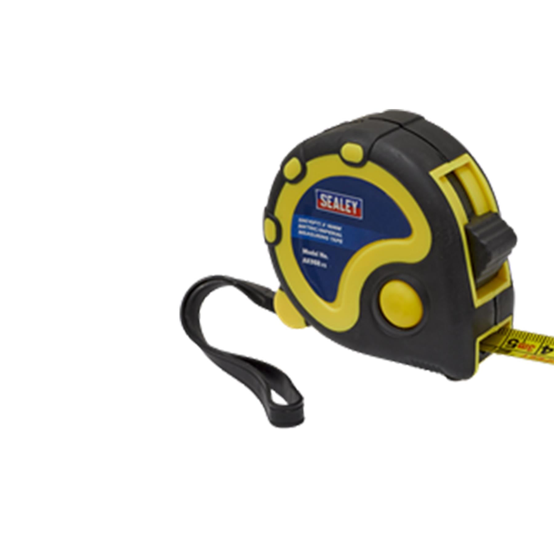 Sealey Rubber Tape Measure 3m(10ft) x 16mm - Metric/Imperial