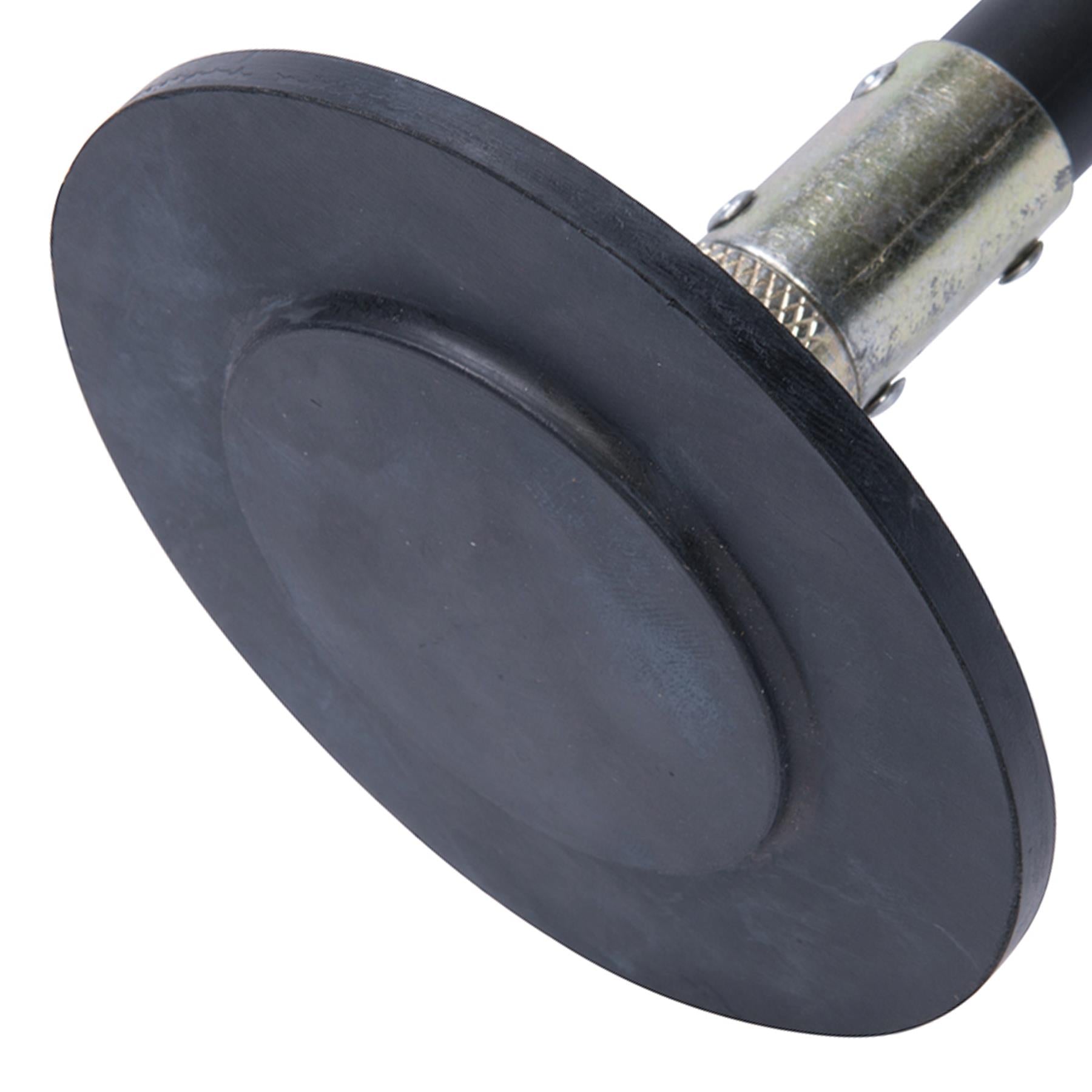 Lock Rod Drain Rod Rubber Plunger Head 100mm Interlocking Fittings