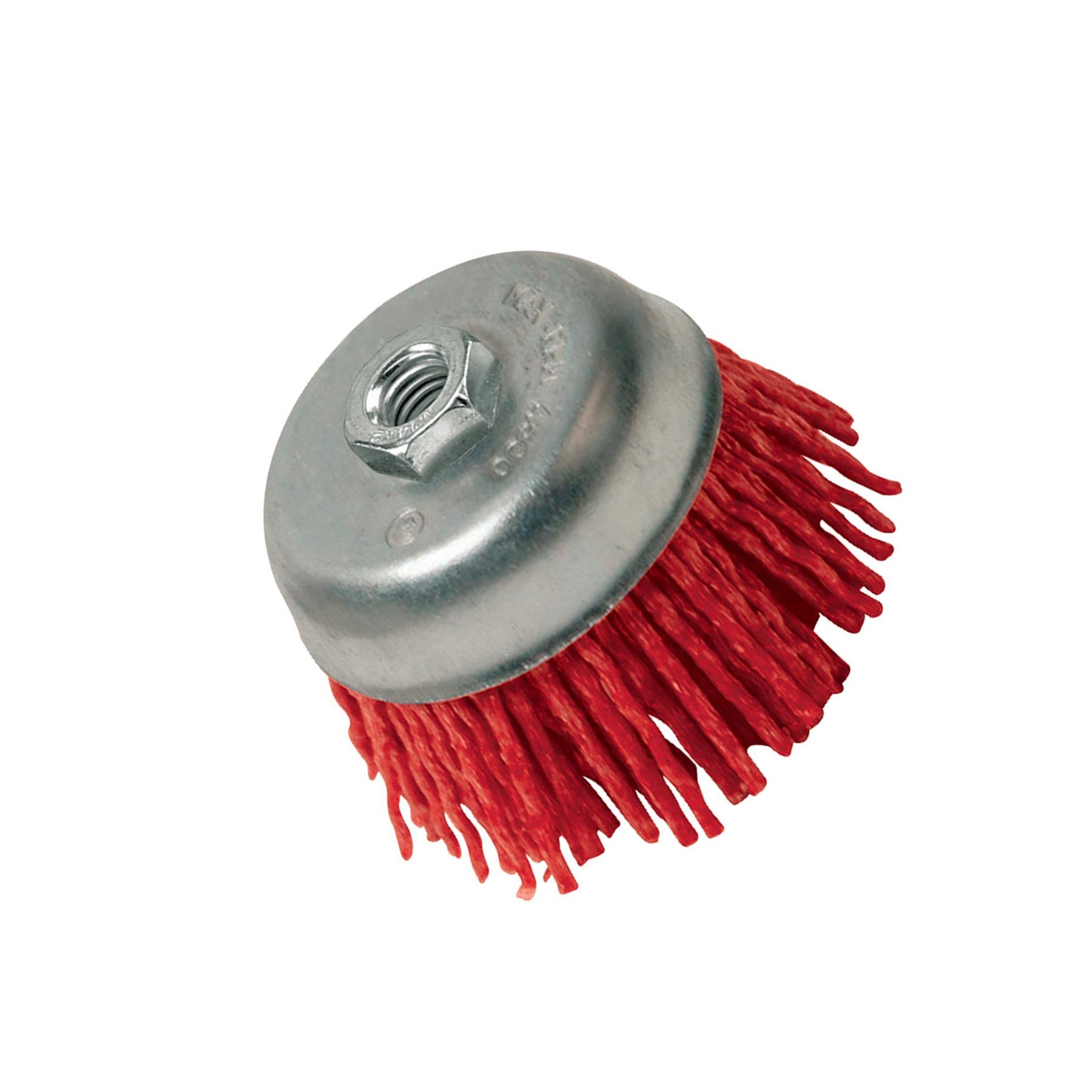 75mm Nylon Filament Abrasive Cup Brush - Coarse Hand Tools Professional Kit