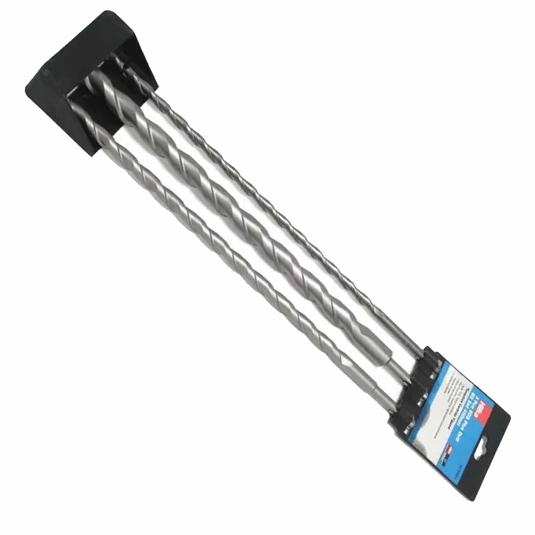 3Pc Extra Long Reach 450mm Metre 12 16 24mm SDS Masonry Masonary Brick Drill Bit