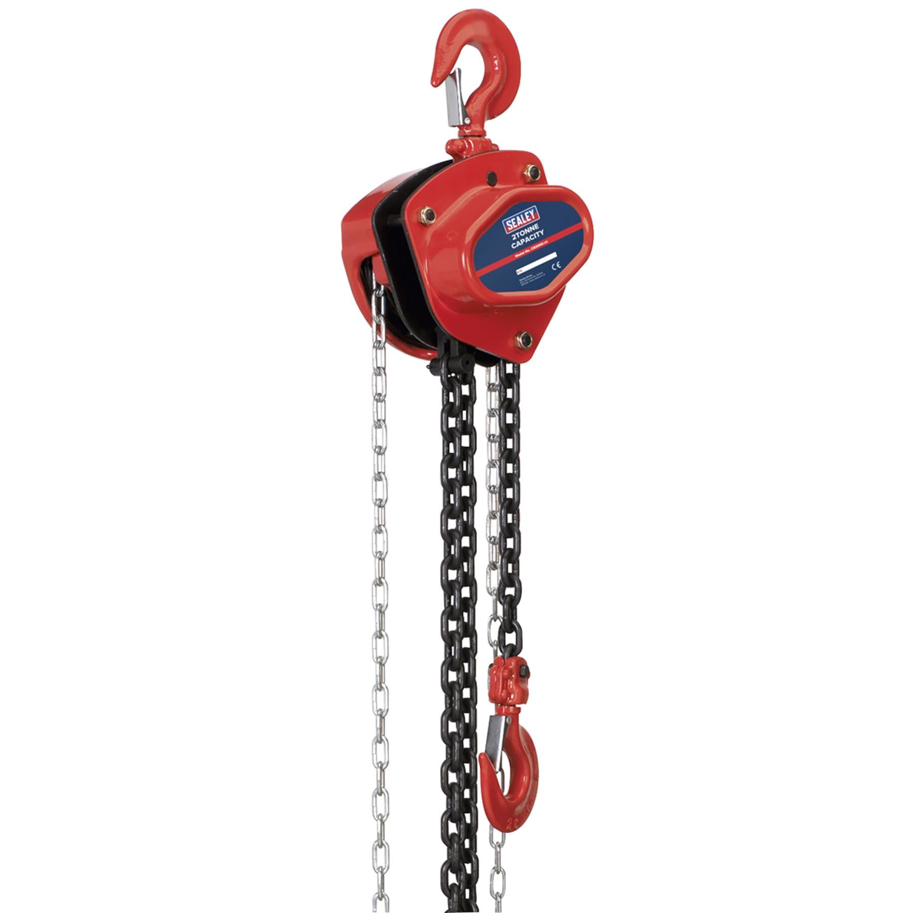 Sealey Chain Block 2 Tonne 3m