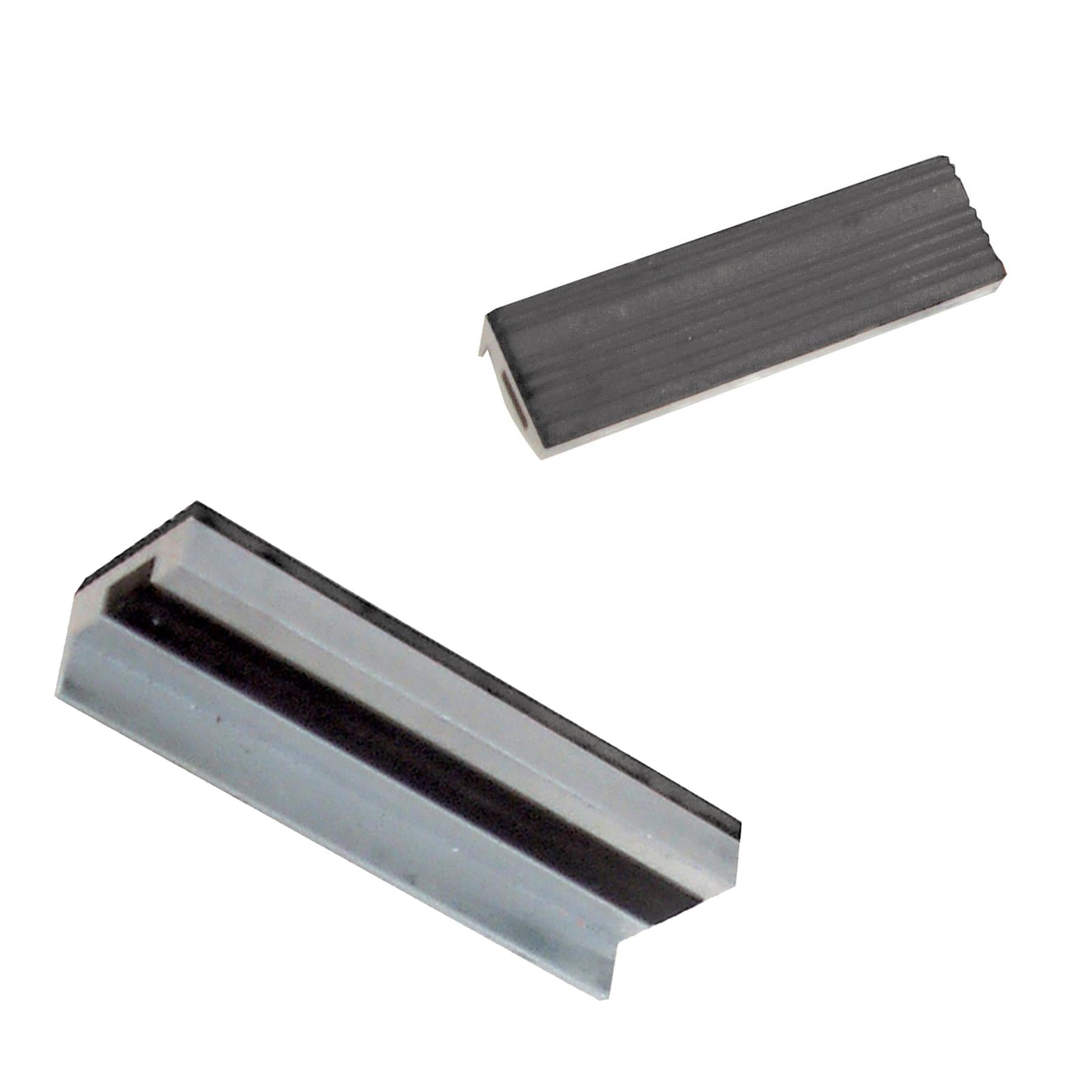 Soft Vice Jaws 100mm Non Marking Protection Woodwork Carpentry Magnetic Back