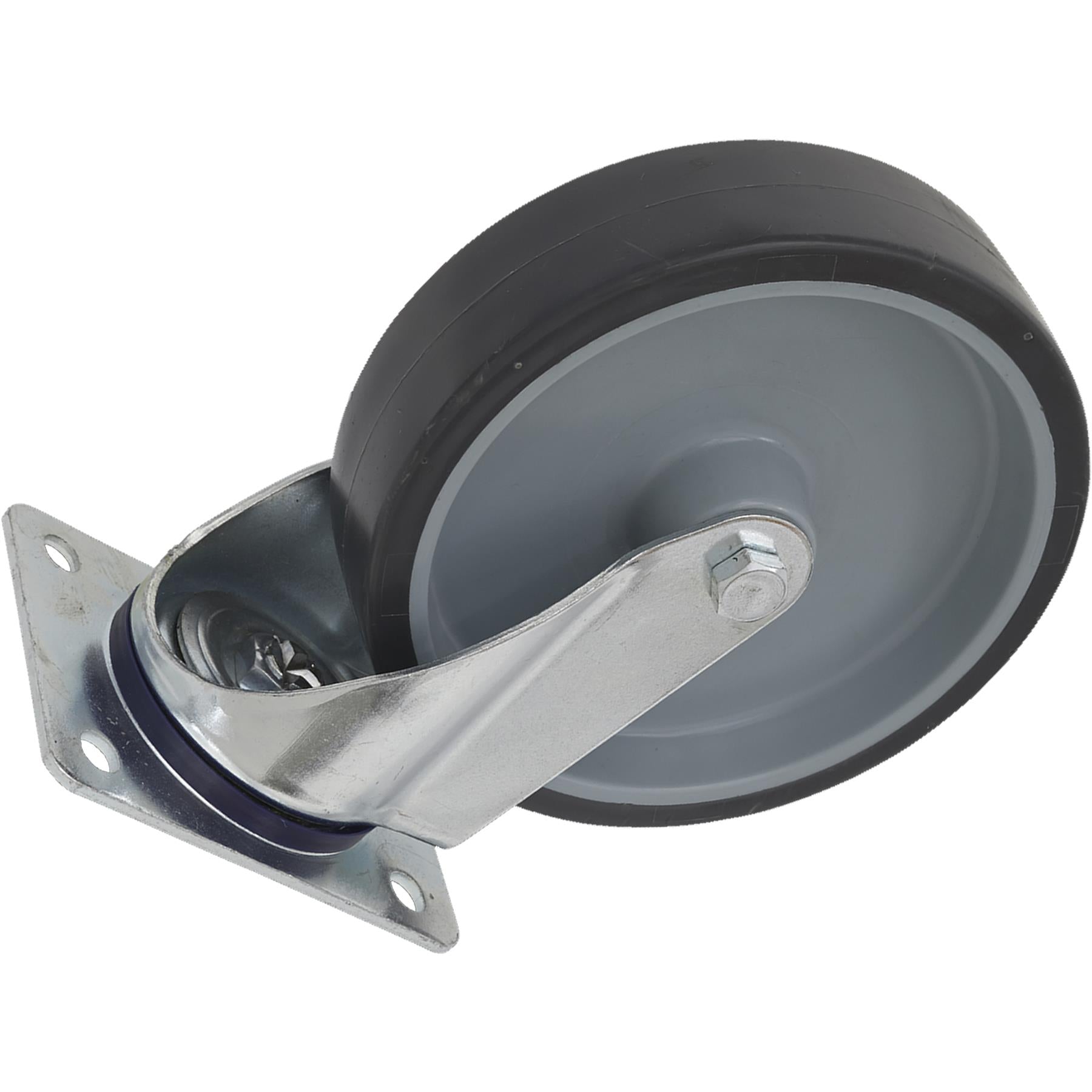 Sealey Medium-Duty Thermoplastic Swivel Castor Wheel 100mm