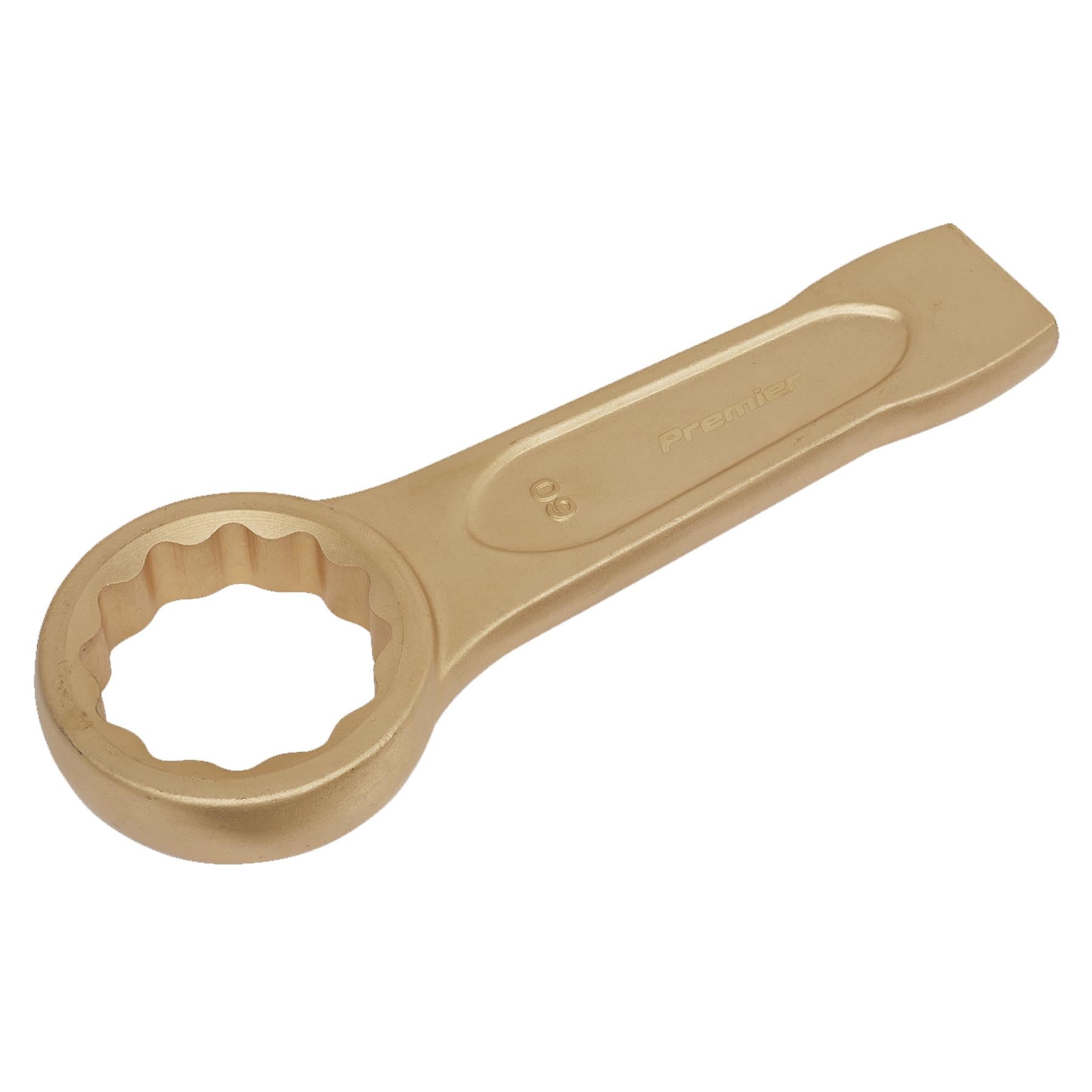Sealey Slogging Spanner Ring End 60mm - Non-Sparking