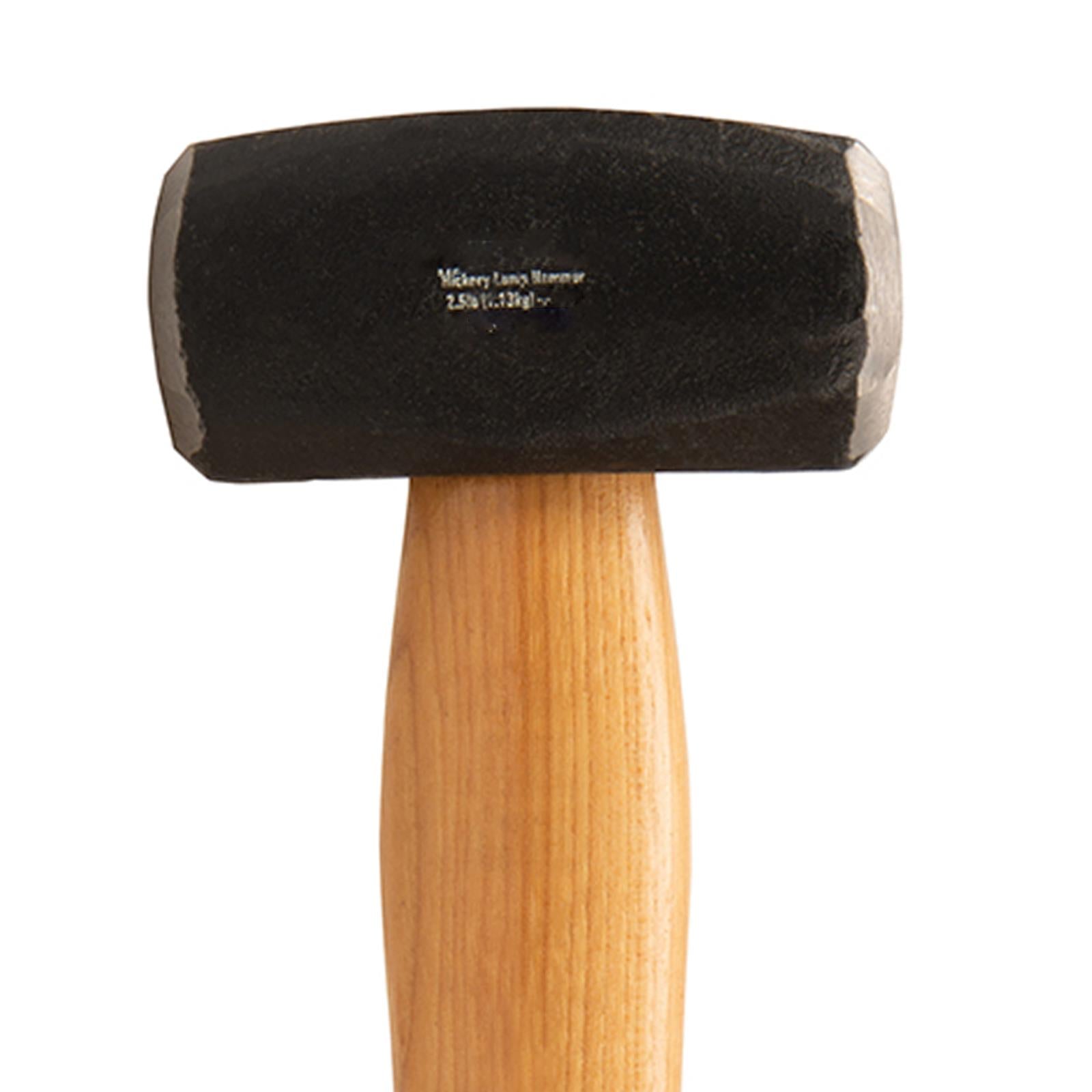 Hickory Lump Hammer 2.5Lb (1.13Kg) Steel Head Heavy Duty Demoliton Building