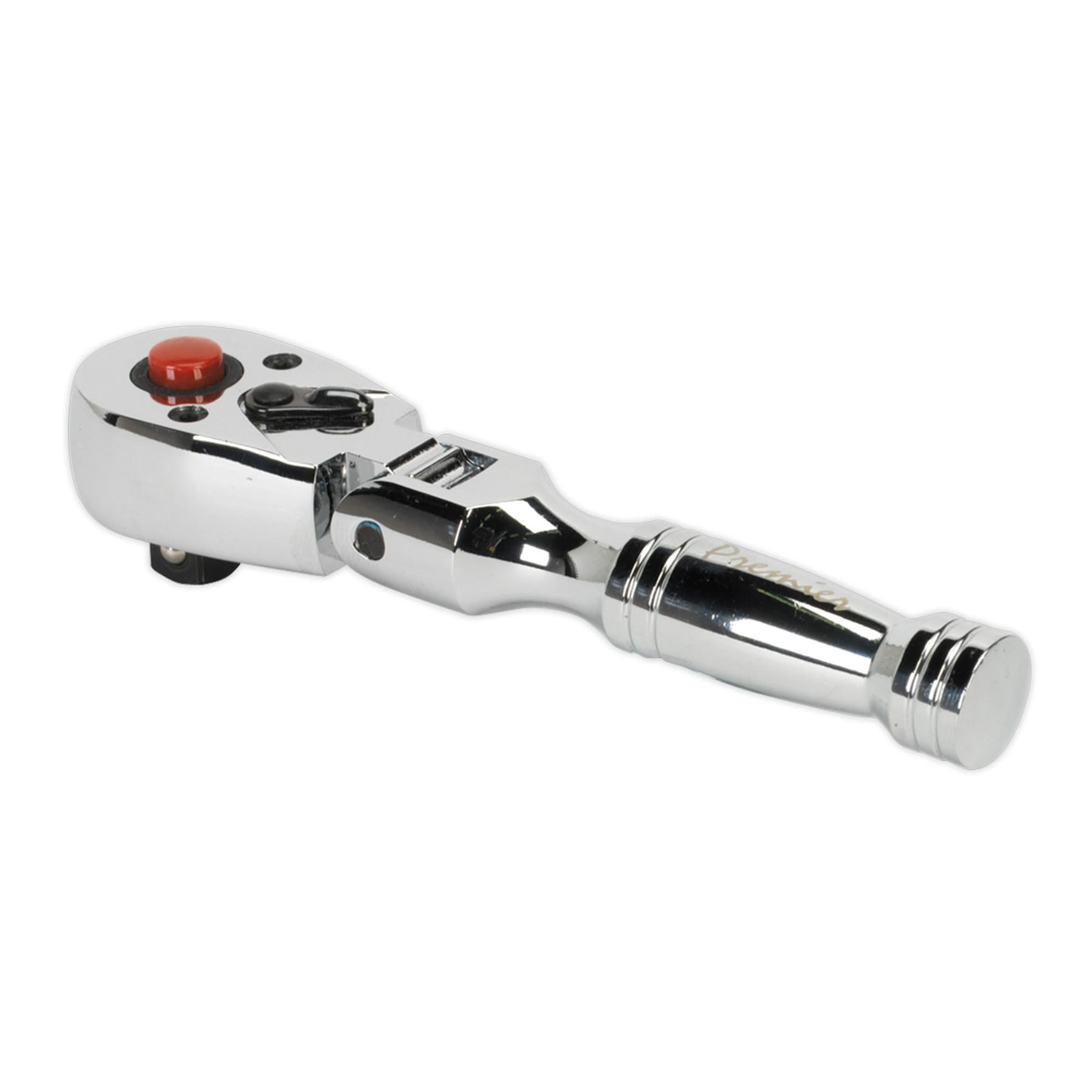 Sealey Ratchet Wrench Flexi-Head Stubby 3/8"Sq Drive