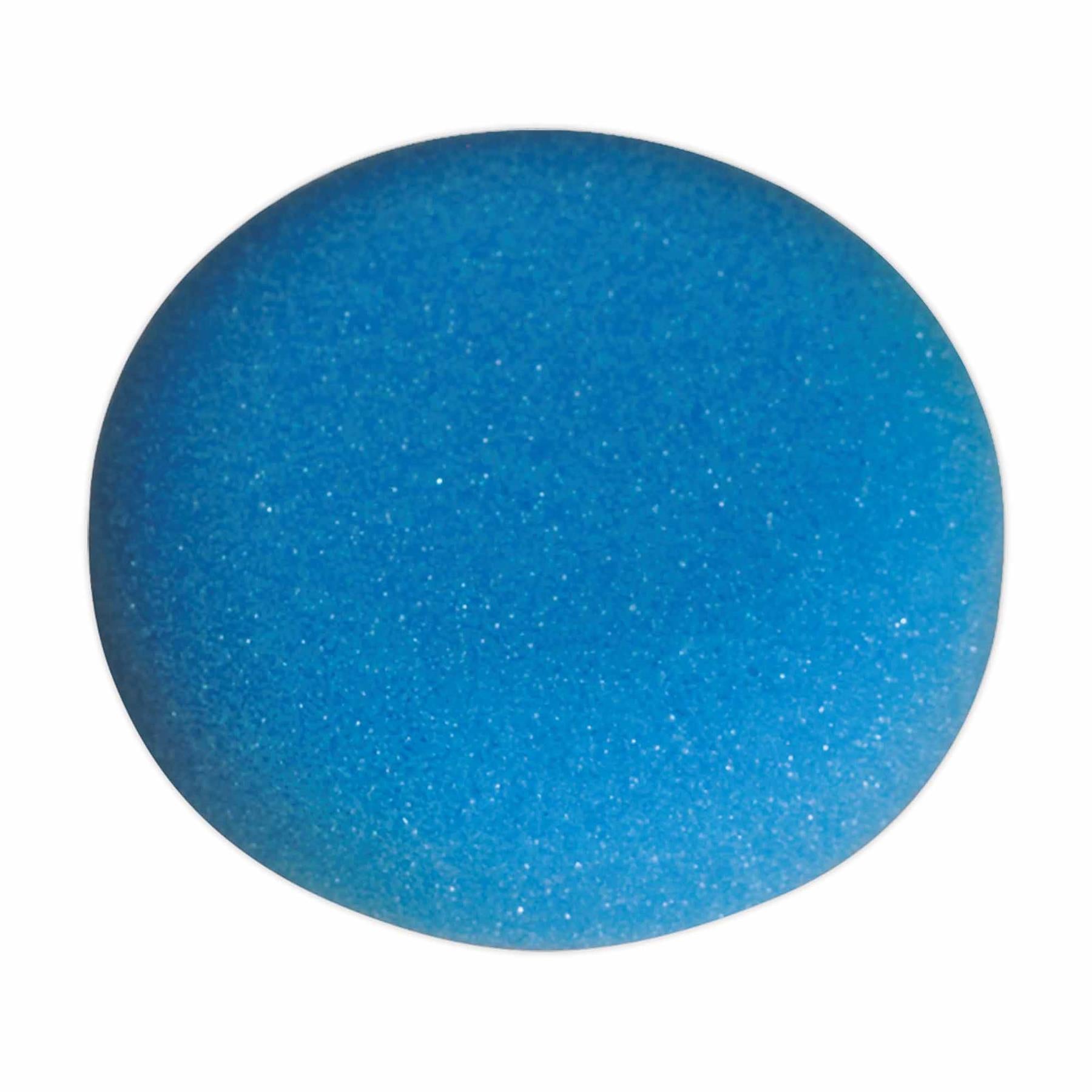 Sealey Buffing & Polishing Foam Head Hook & Loop 80x25mm Blue/Med