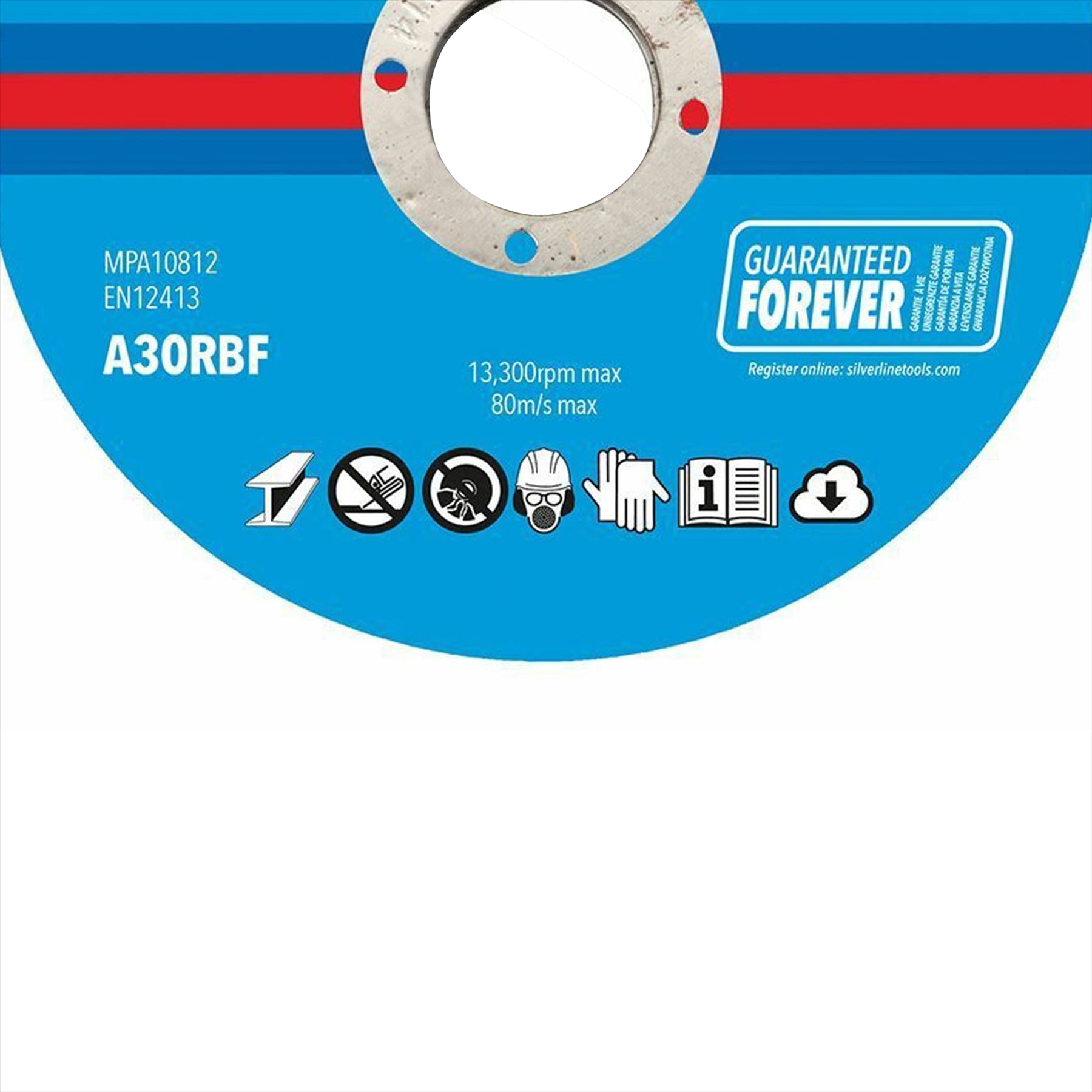 Metal Slitting Discs 10Pk For Cutting Ferrous& NonFerrous Metals 115x 1x 22.23mm