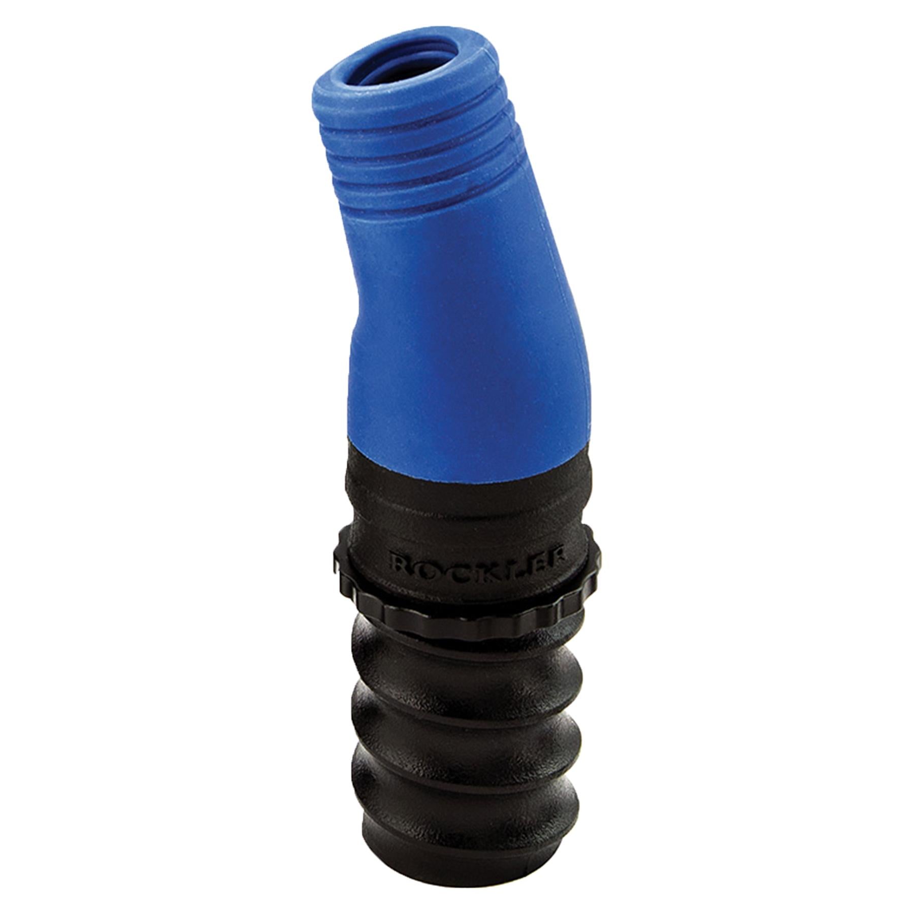 Dust Right Auxiliary Hose Port Set 2Pc Flexible Rubber Port Adapters