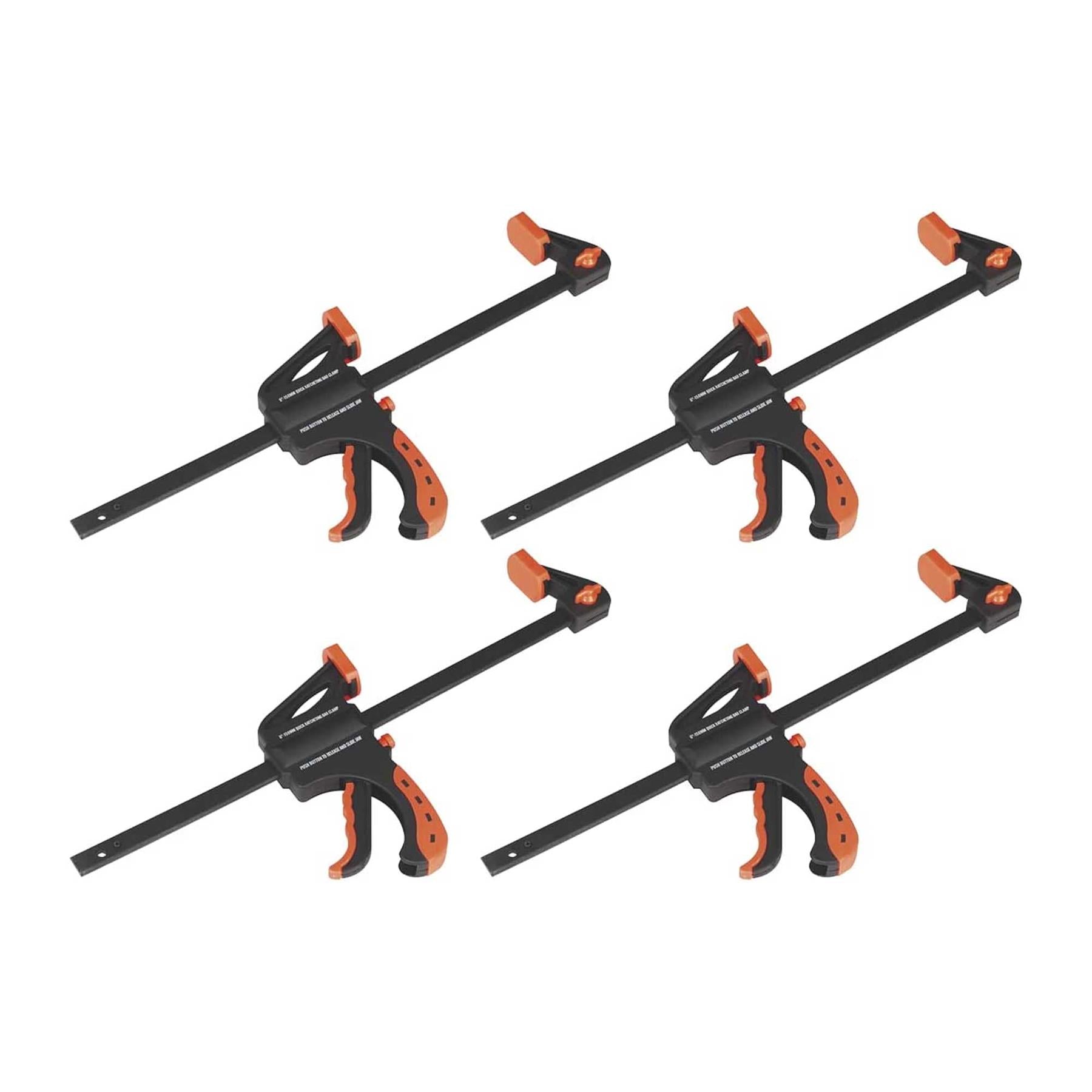 Sealey Ratchet Bar Clamp 300mm 4pc Set