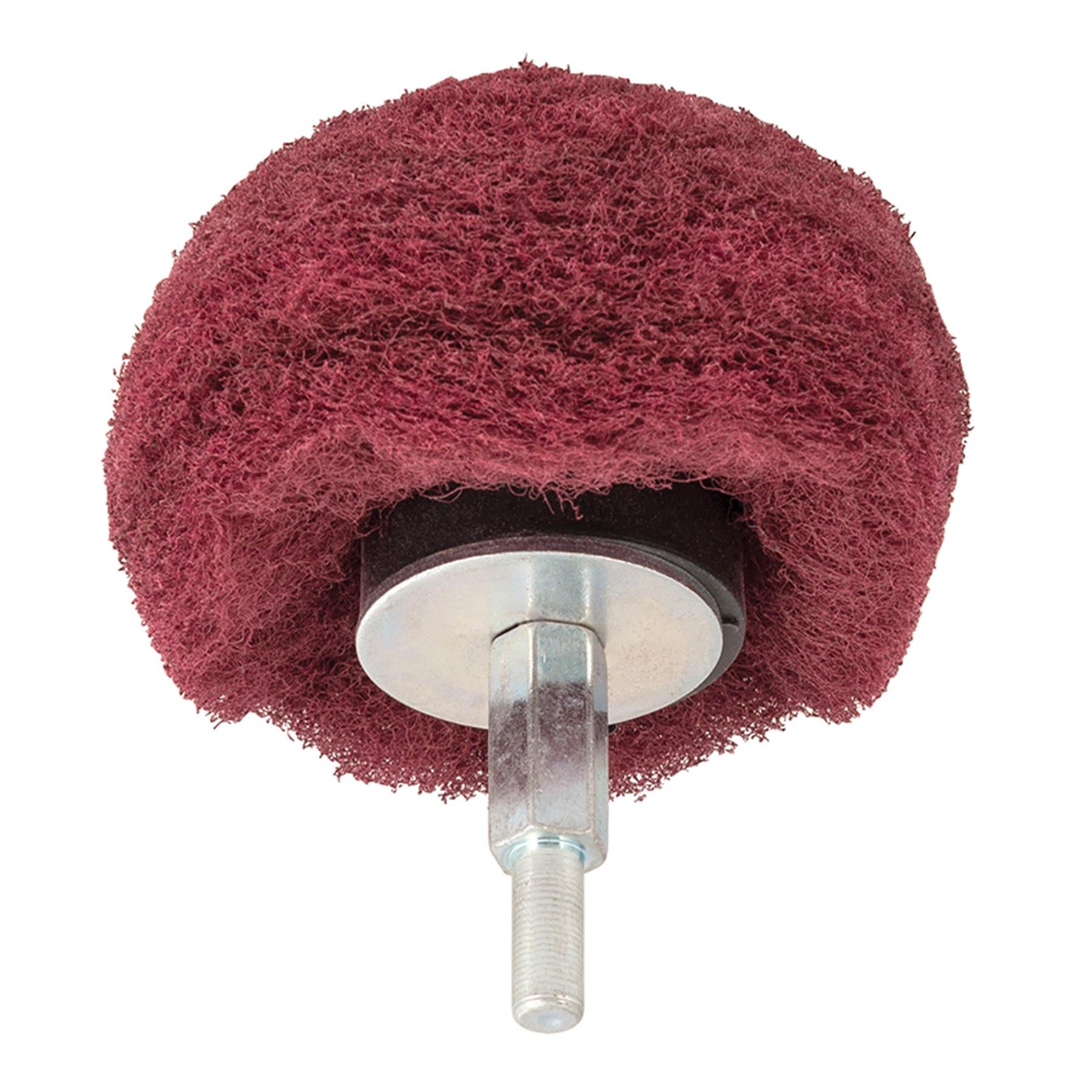 Dome Sanding Mop 75mm Sanding Abrasive DIY 240 Grit Hardwearing Nylon