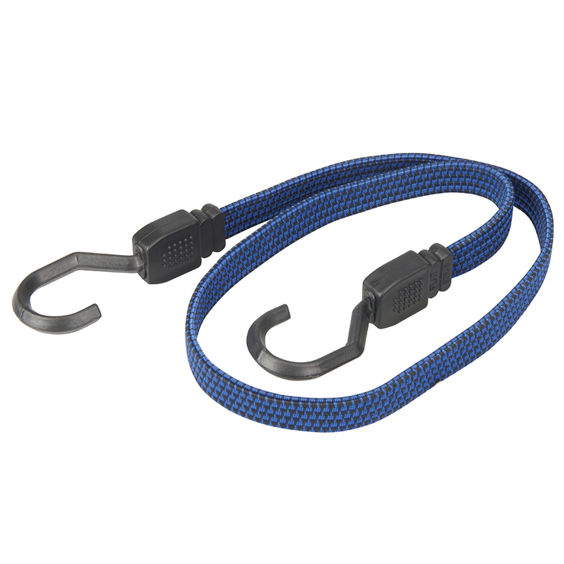 Flat Bungee Cord 889mm Secure Luguage Load In Car Vans Bicycle Racks New
