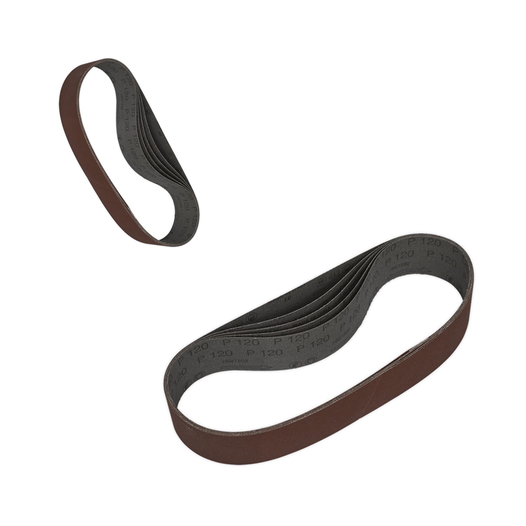 Sealey Sanding Belt 50 x 686mm 120Grit Pack of 5
