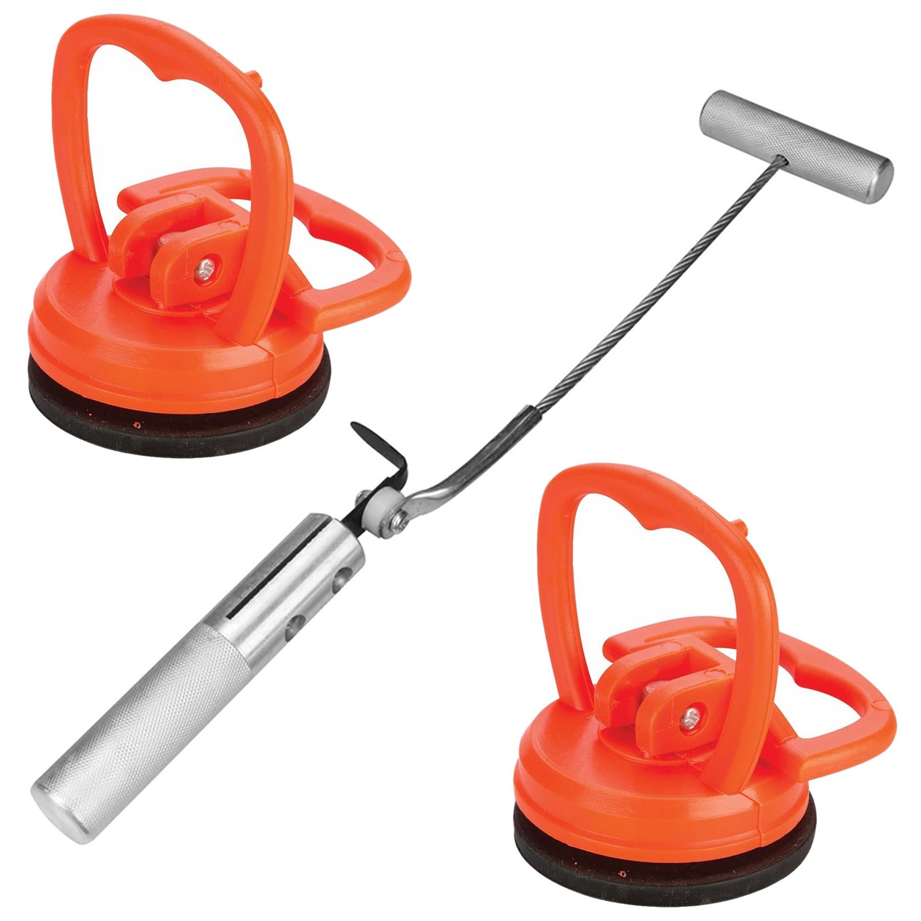 Windscreen Removal Remover Tool 2 X 55mm Mini Suction Cups 15Kg Glass Lifters