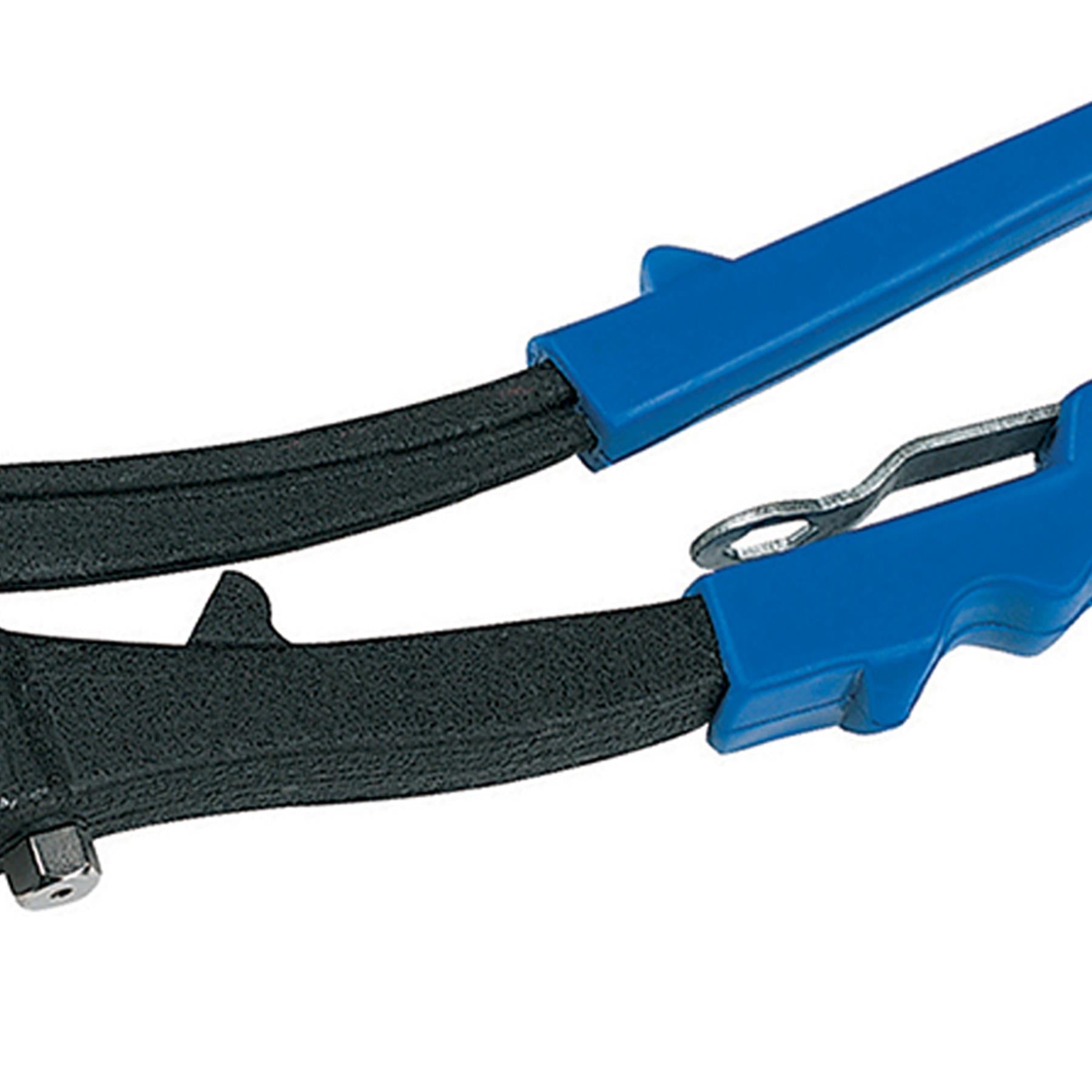 Hand Riveter & 60 Rivets 260mm Chemically-Blackened Carbon Steel DIY