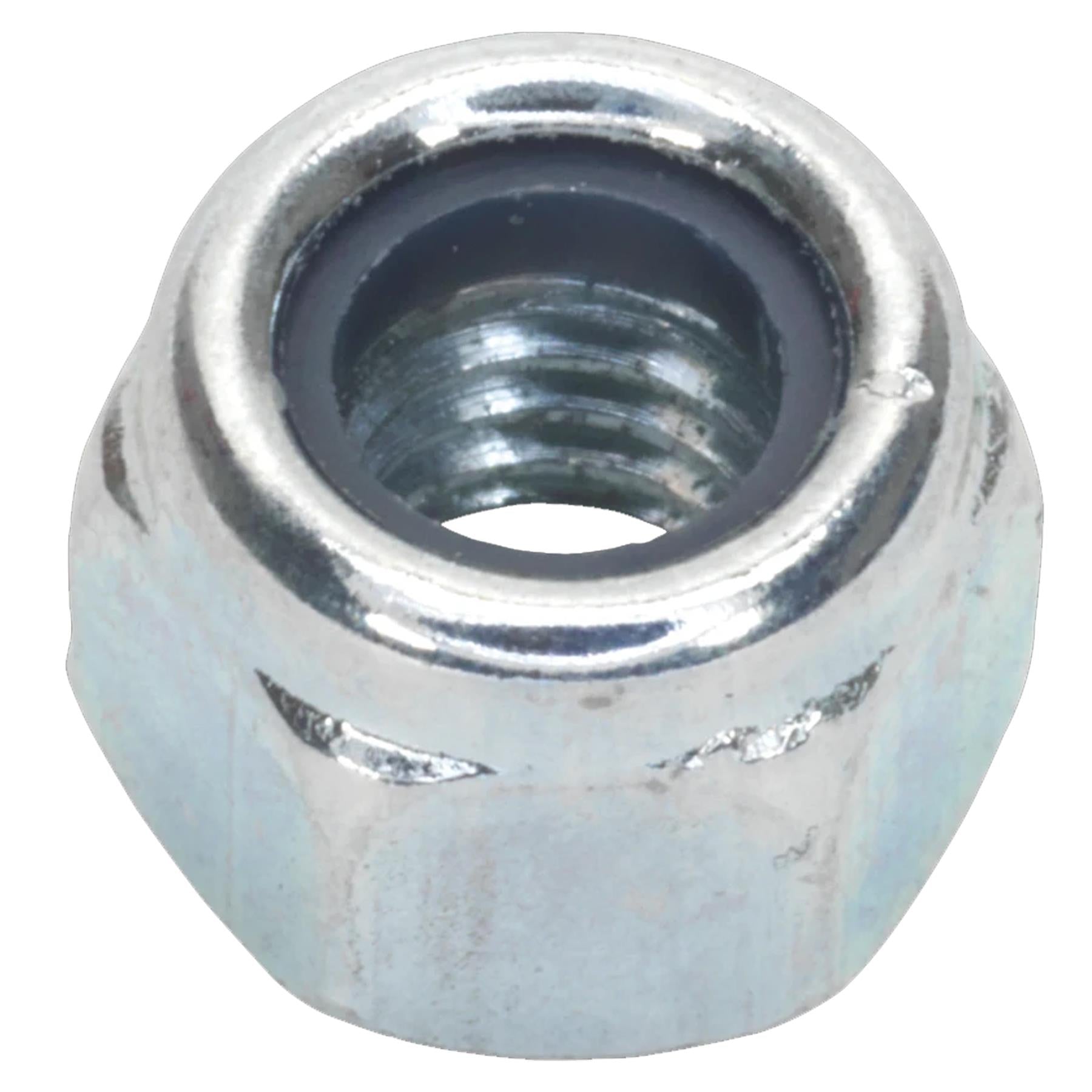 Sealey Nylon Locknut M6 Zinc Pack of 100 NLN6