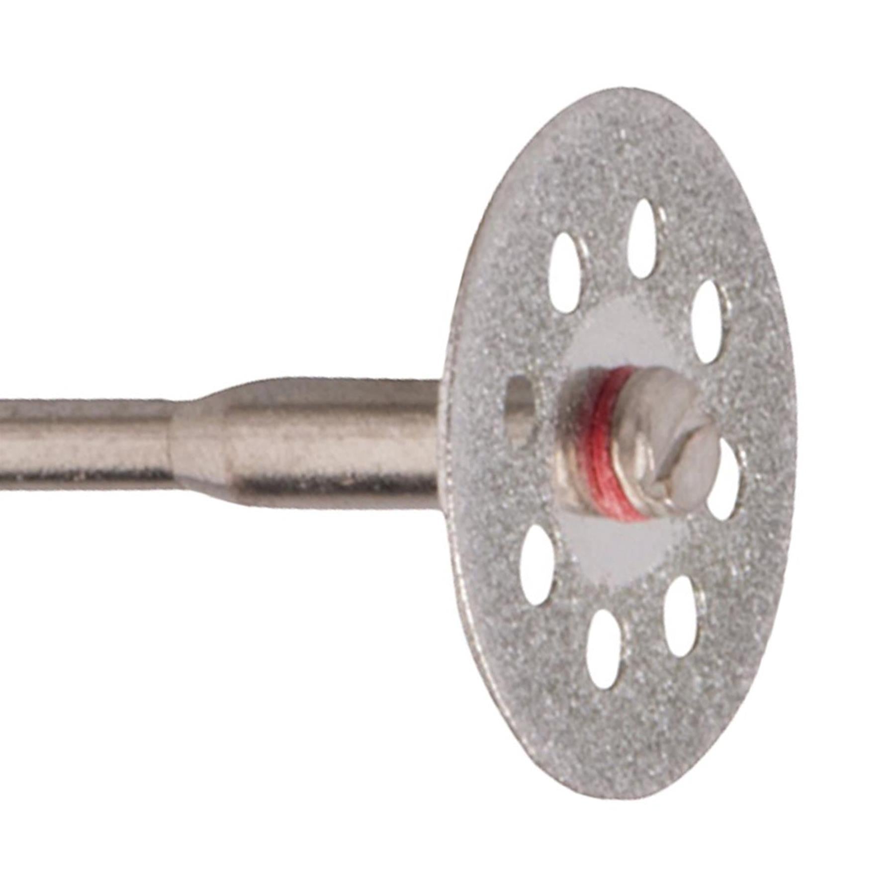 6Pce Rotary Tool Diamond Vented Cutting Disc Set - 22mm Dia Trimming And Shaping