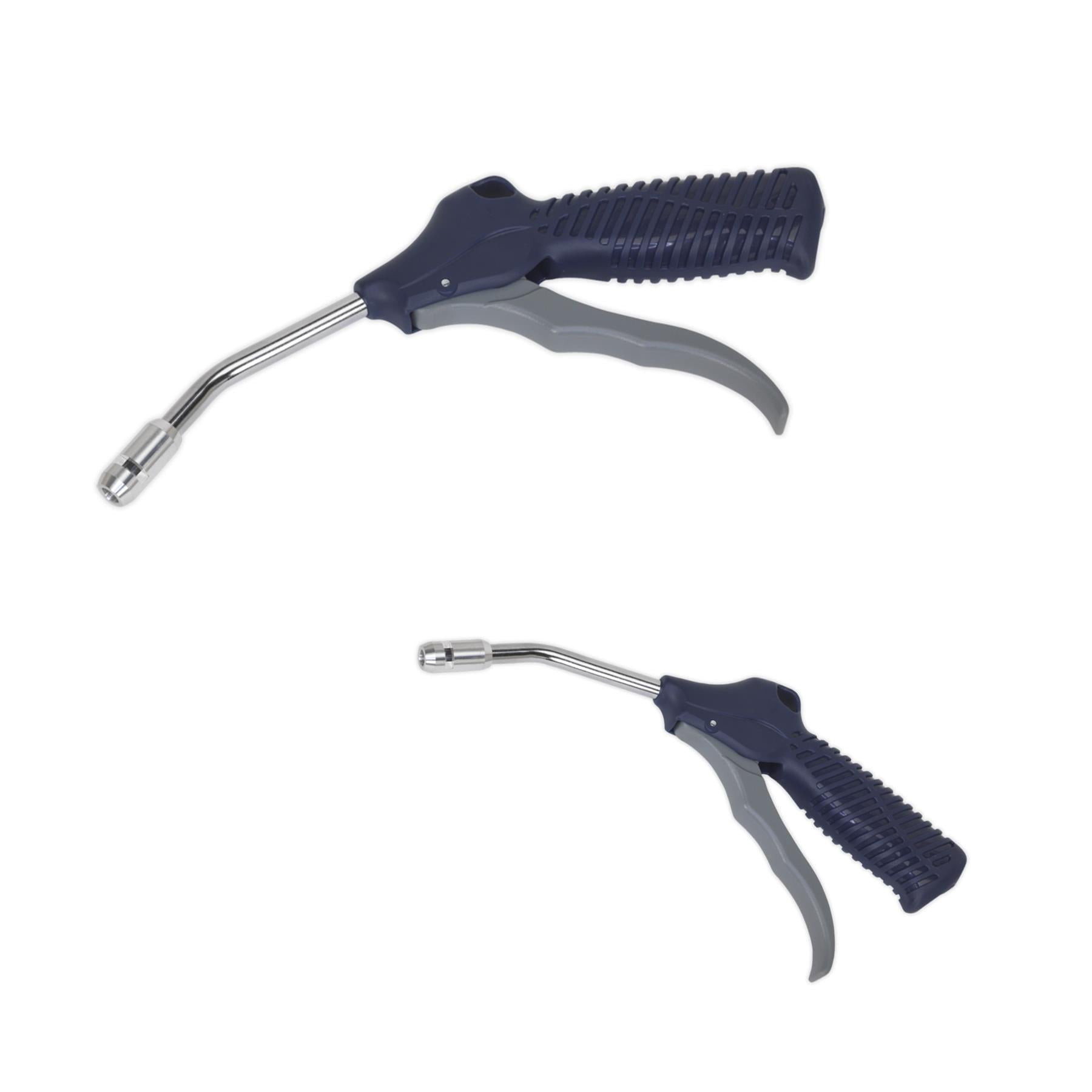Sealey Air Blow Gun 100mm with 1/4"BSP Air Inlet and Safety Nozzle