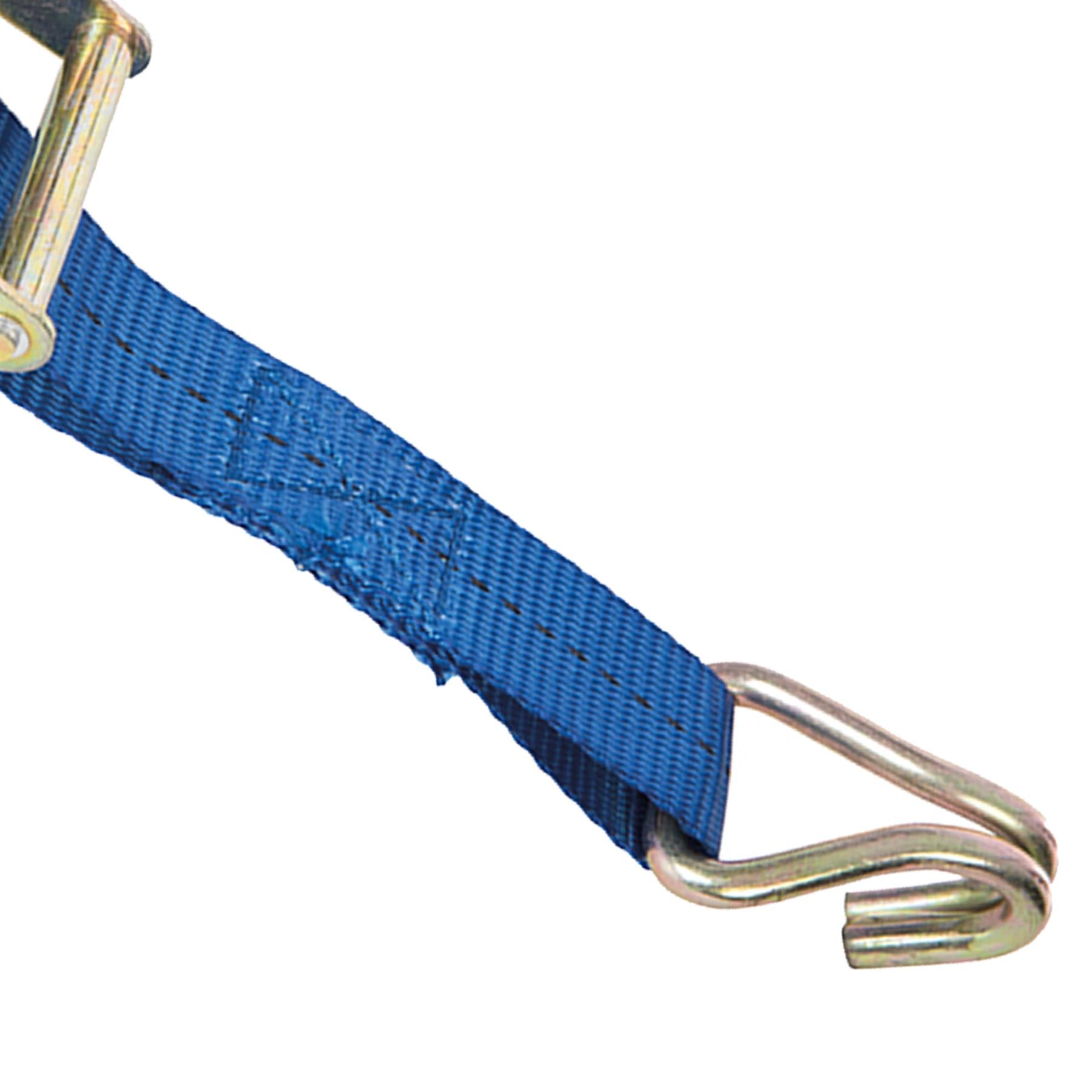 4M X 30mm Heavy Duty Ratchet Tie Down Lashing Strap Cargo Trailer DIY