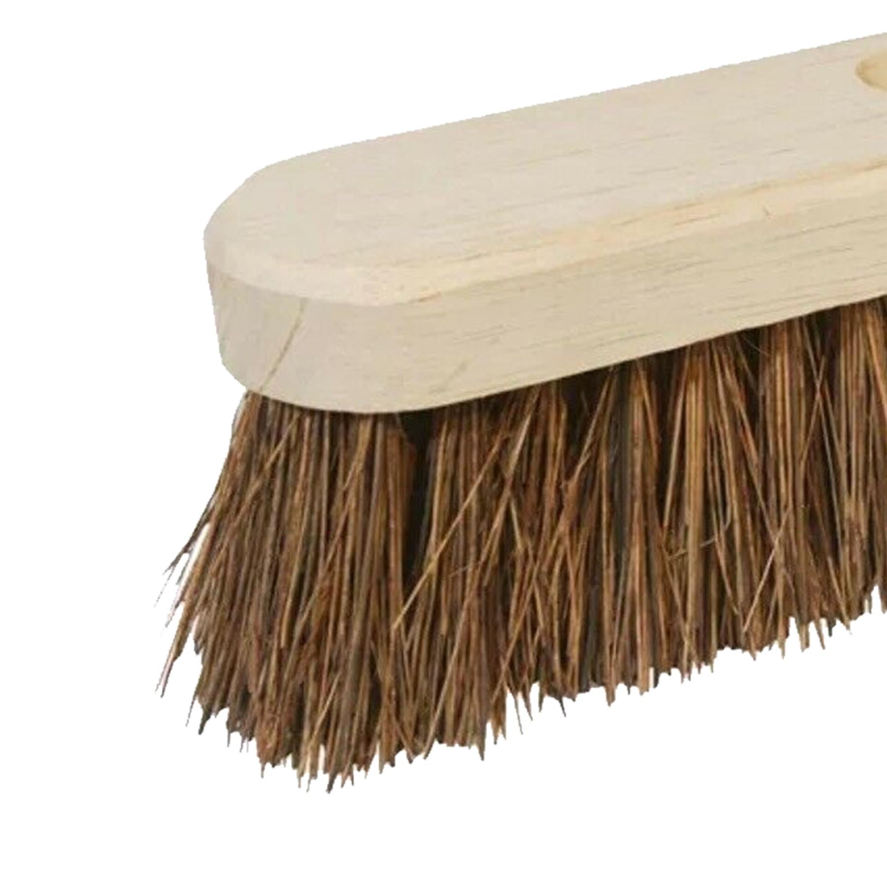 BRUSH BRUSHES BROOM BROOMS HEAD HEADS STIFF COCO BRISTLES SIZES 10"