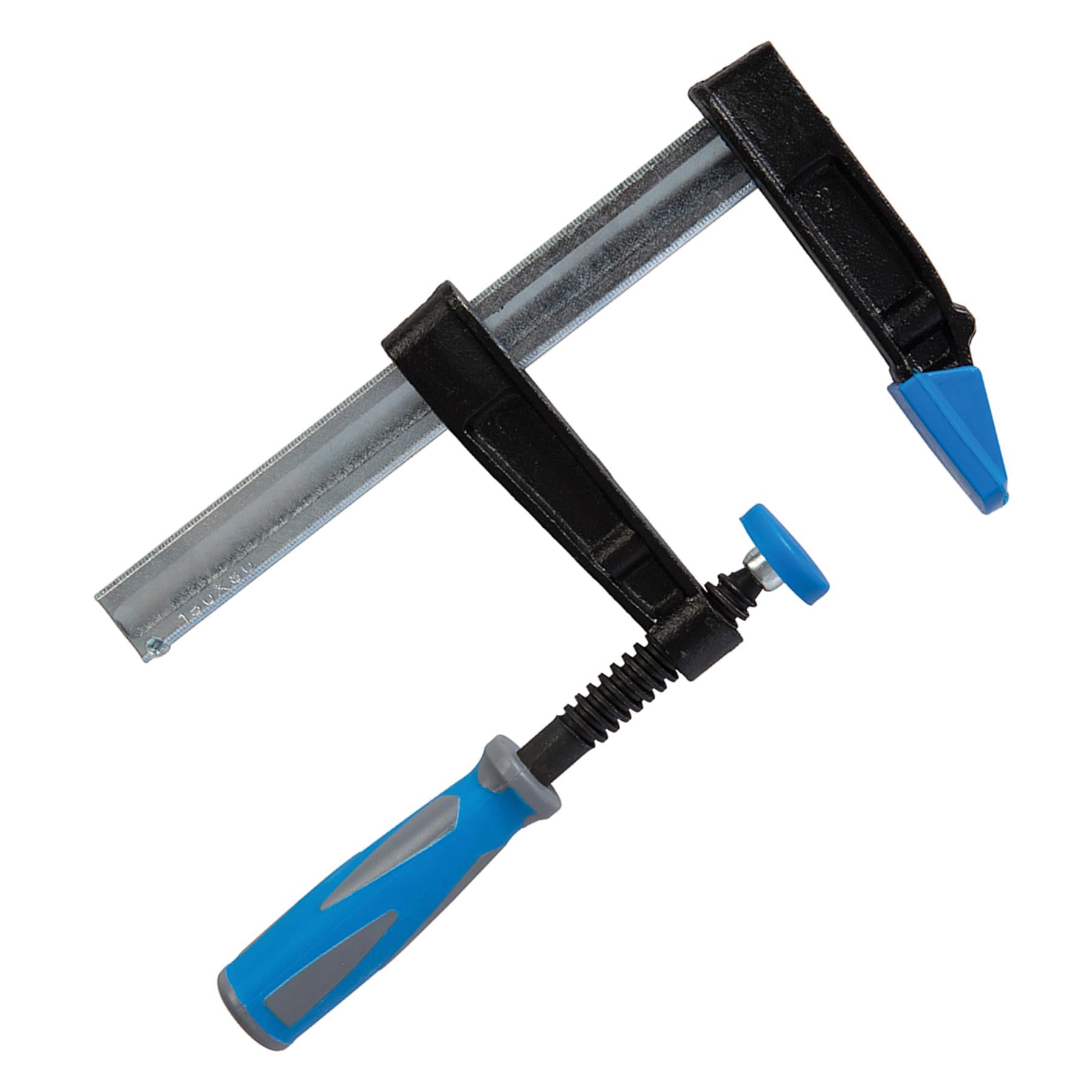Heavy Duty F-Clamp 150 X 80mm Soft Grip Hobby Woodwork Carpentry DIY