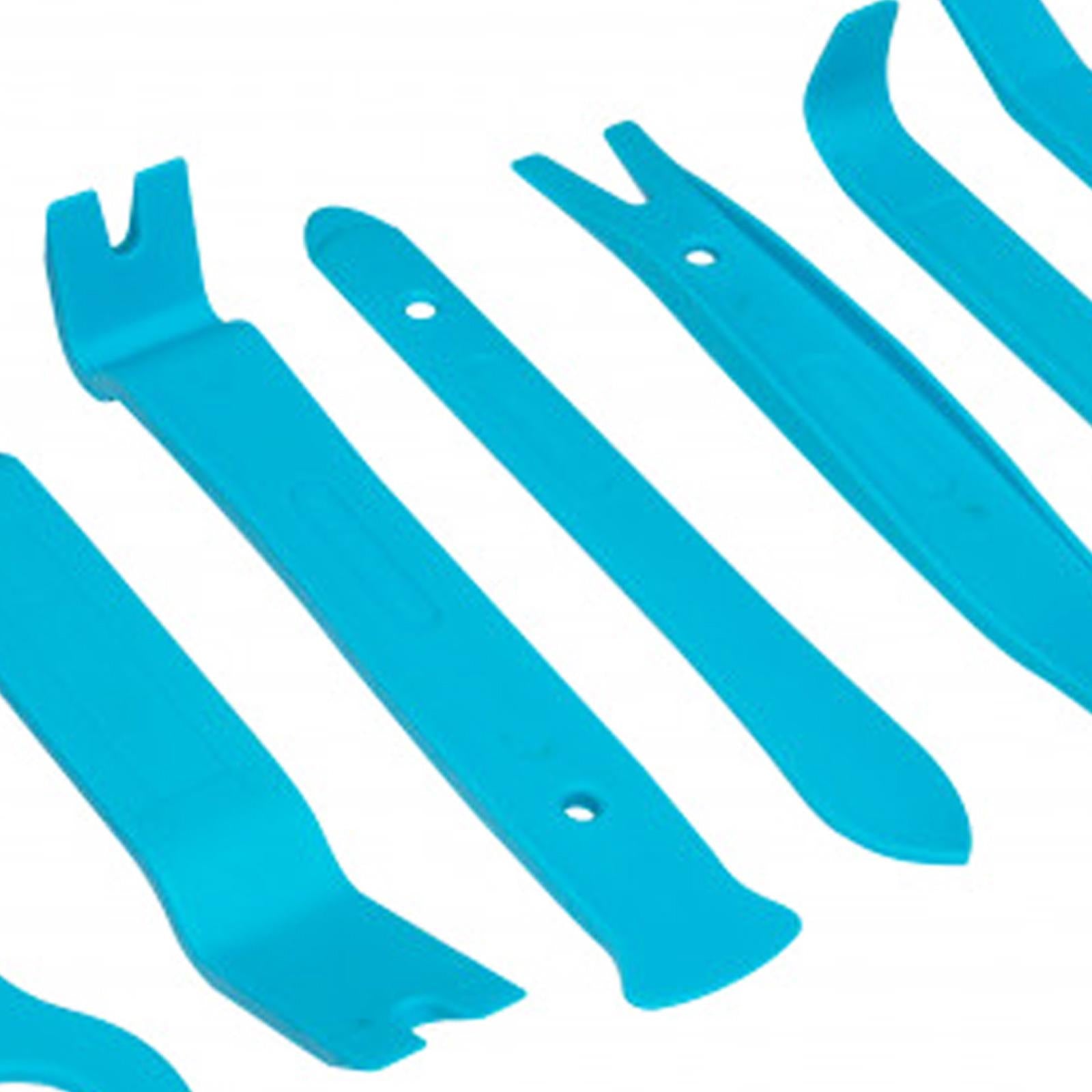 11pc Plastic Car Trim Panel Upholstery Removal Removers NonScratch Set BlueSpot