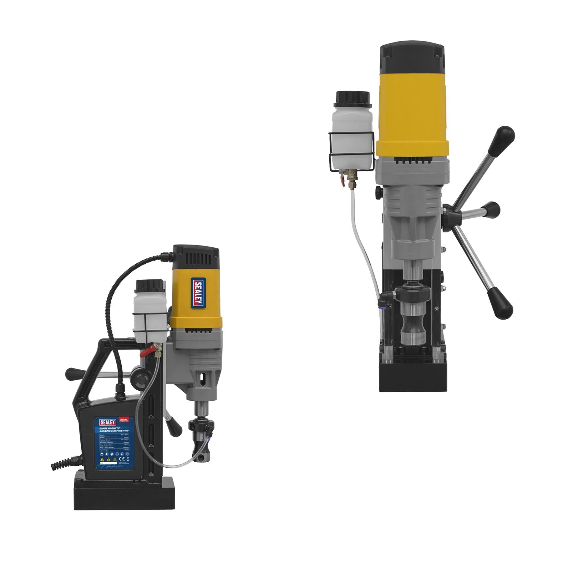 Sealey Magnetic Drilling Machine 60mm 110V Variable Speed Gearbox