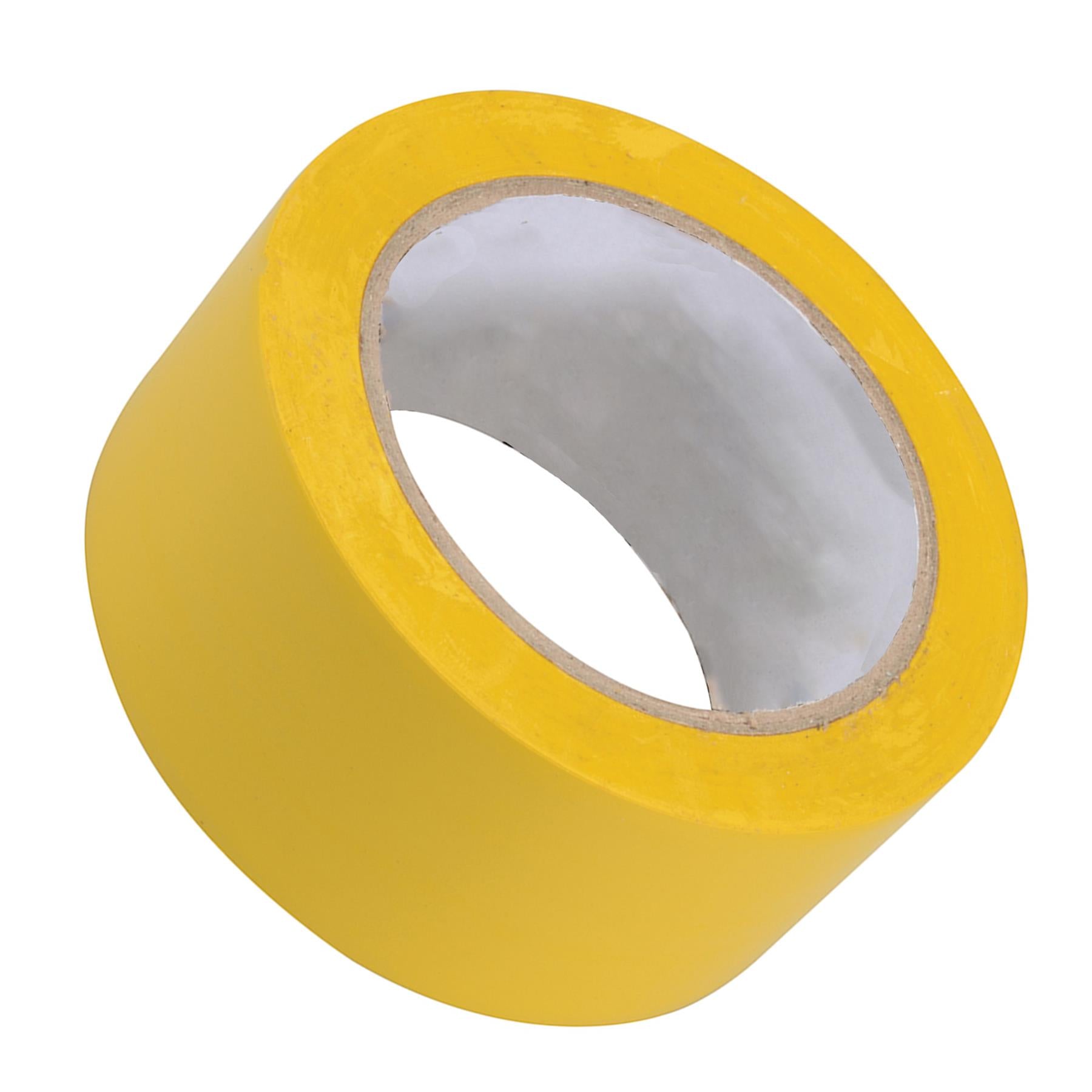 10 x High Quality PVC Electrical Insulation Tape (2 Inch 50mm) Yellow Wide Flame Retardent