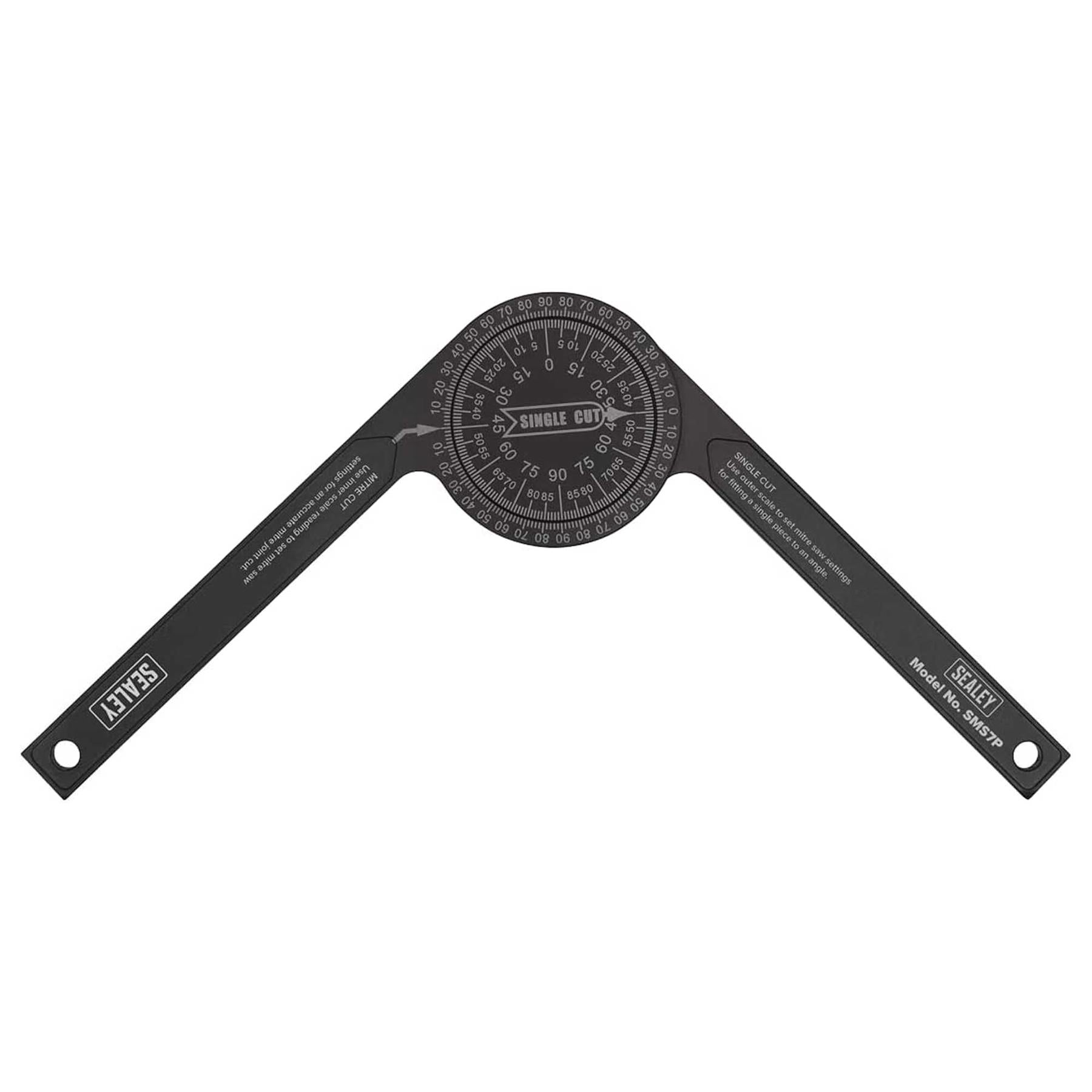 Sealey Mitre Saw Protractor - Aluminium