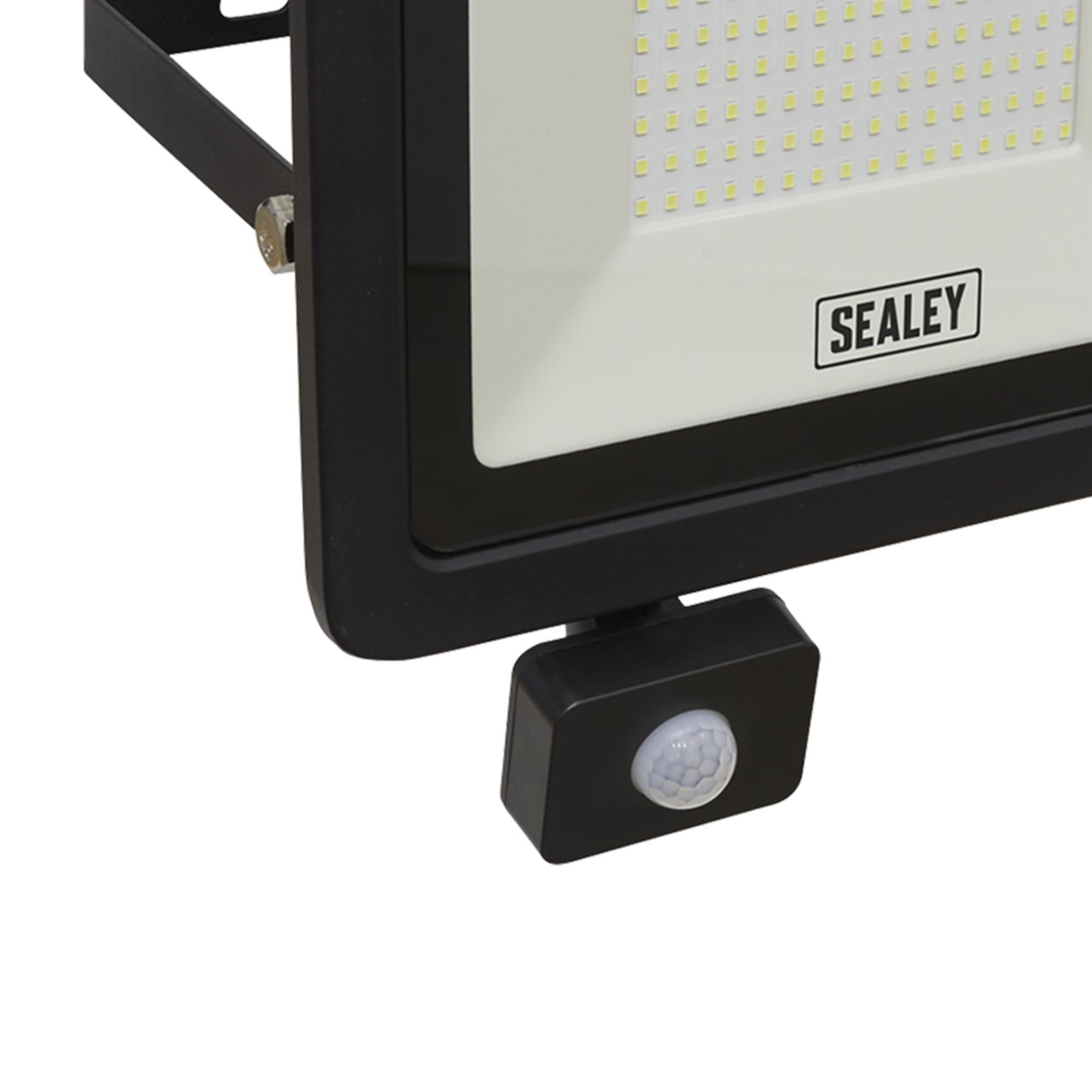 Extra Slim Floodlight with PIR Sensor 100W SMD LED. Sealey