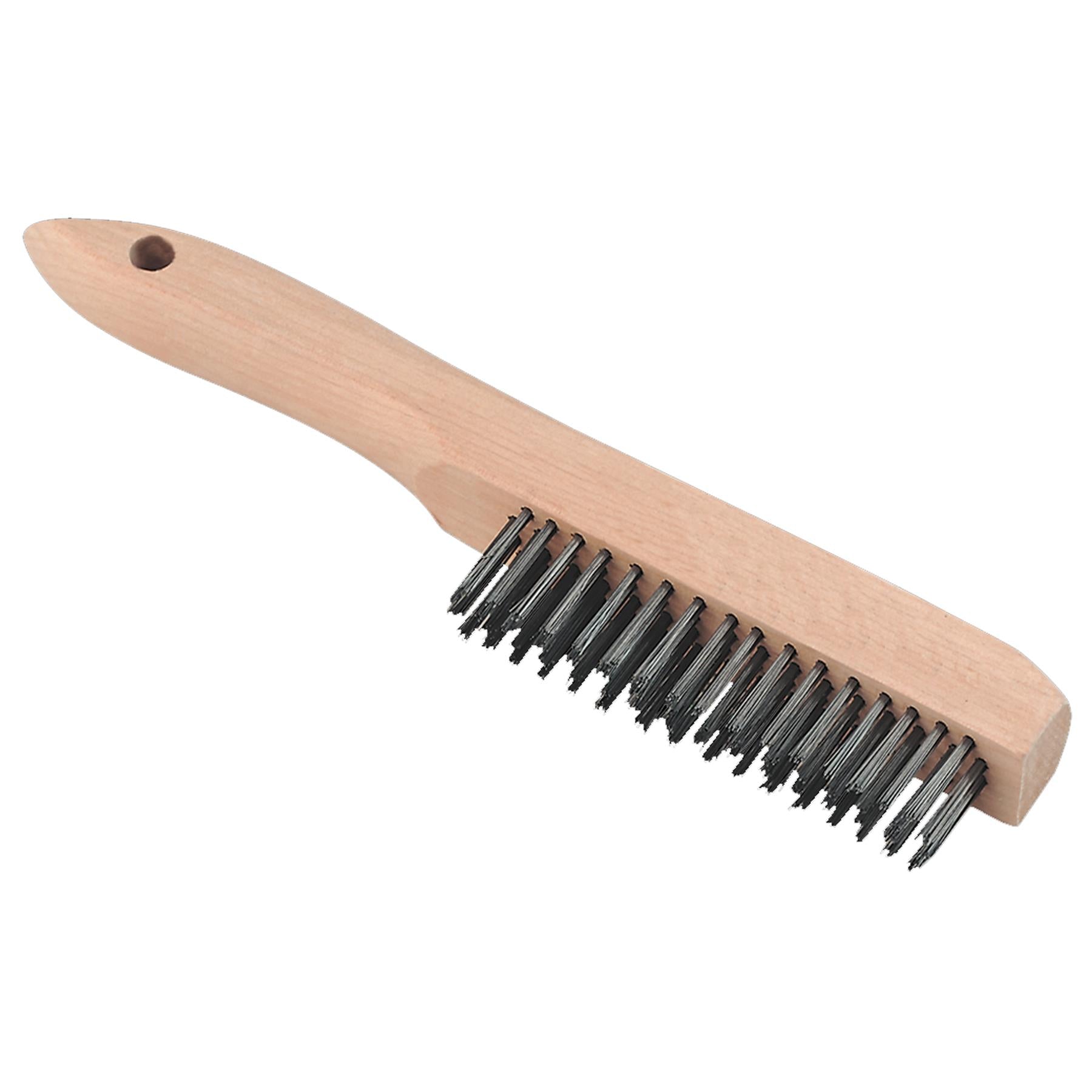 Engineers Wire Brush with Steel Fill 260mm Sealey