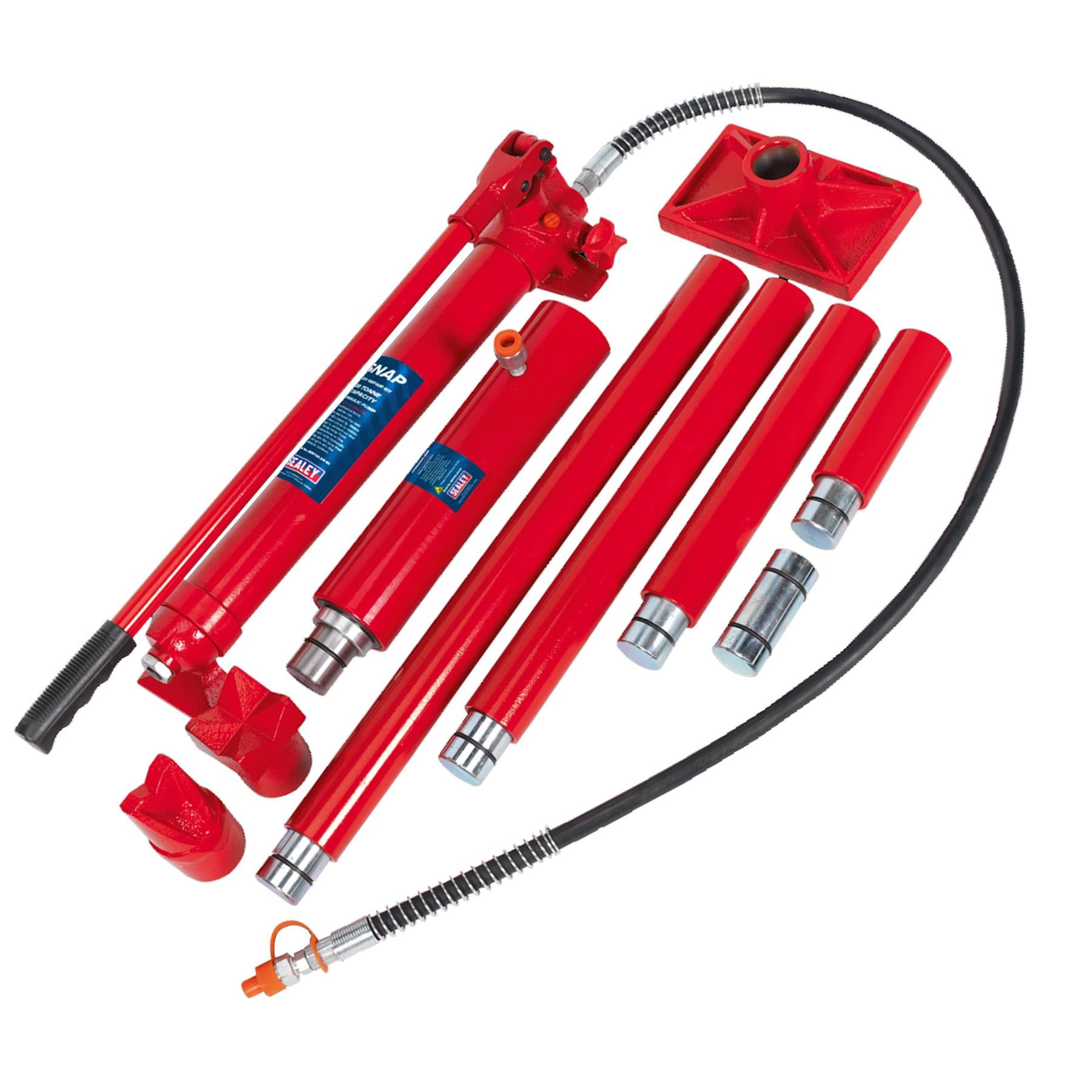Sealey Hydraulic Body Repair Kit 20tonne Snap Type