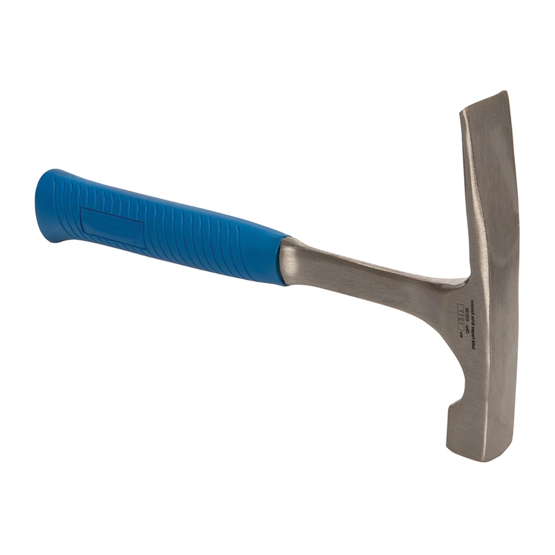Solid Forged Brick Hammer - 20Oz (567G) Impact-Absorbent Non-Slip Rubber Handle