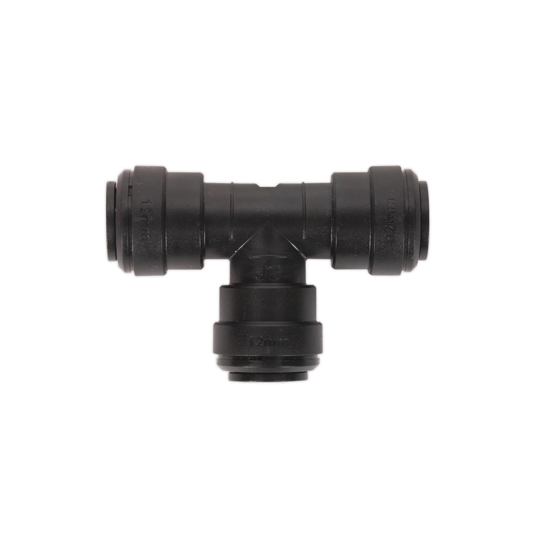 Sealey Equal Tee 12mm Pack of 5 (John Guest Speedfit - PM0212E)